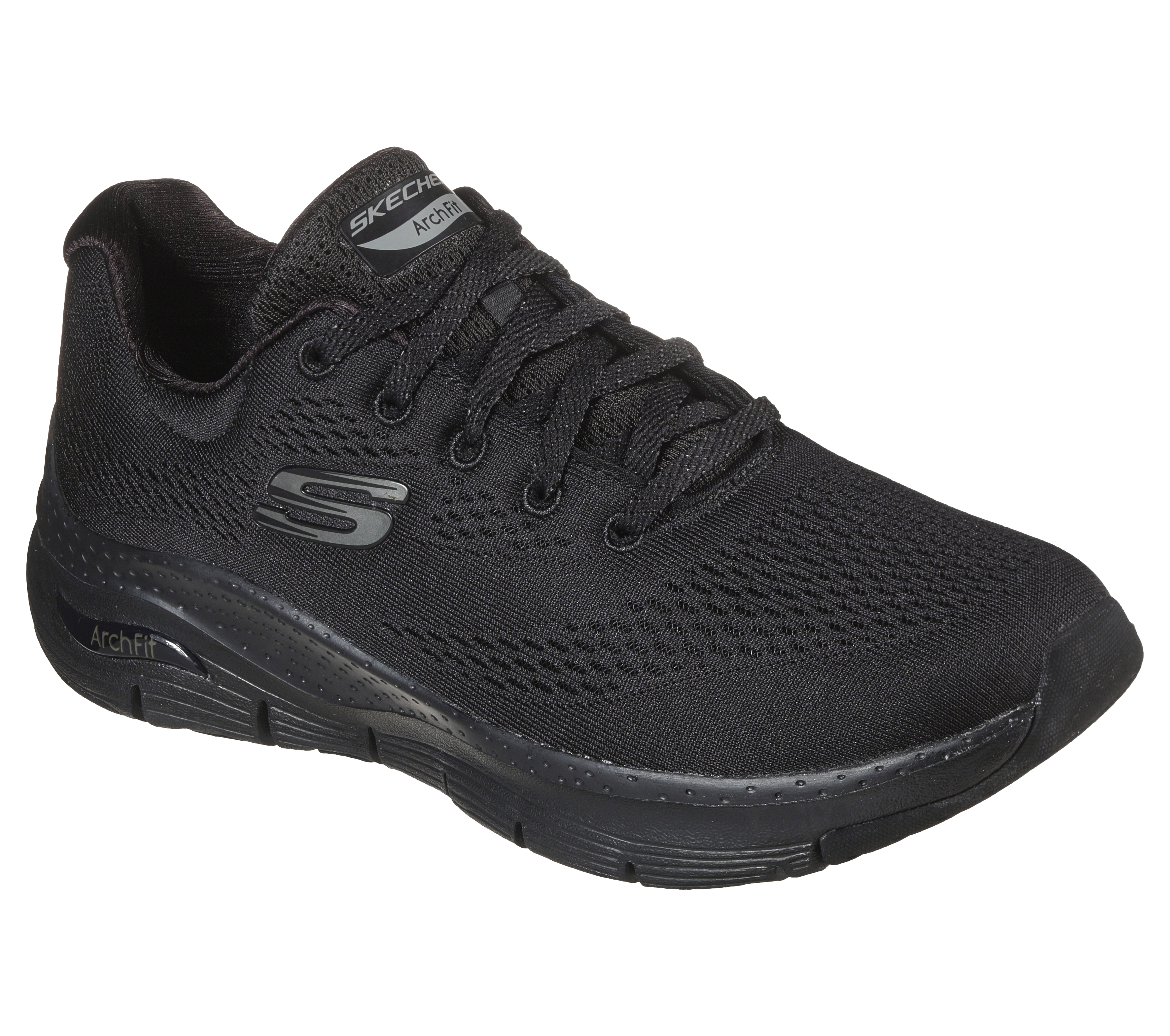 skechers arch support work shoes