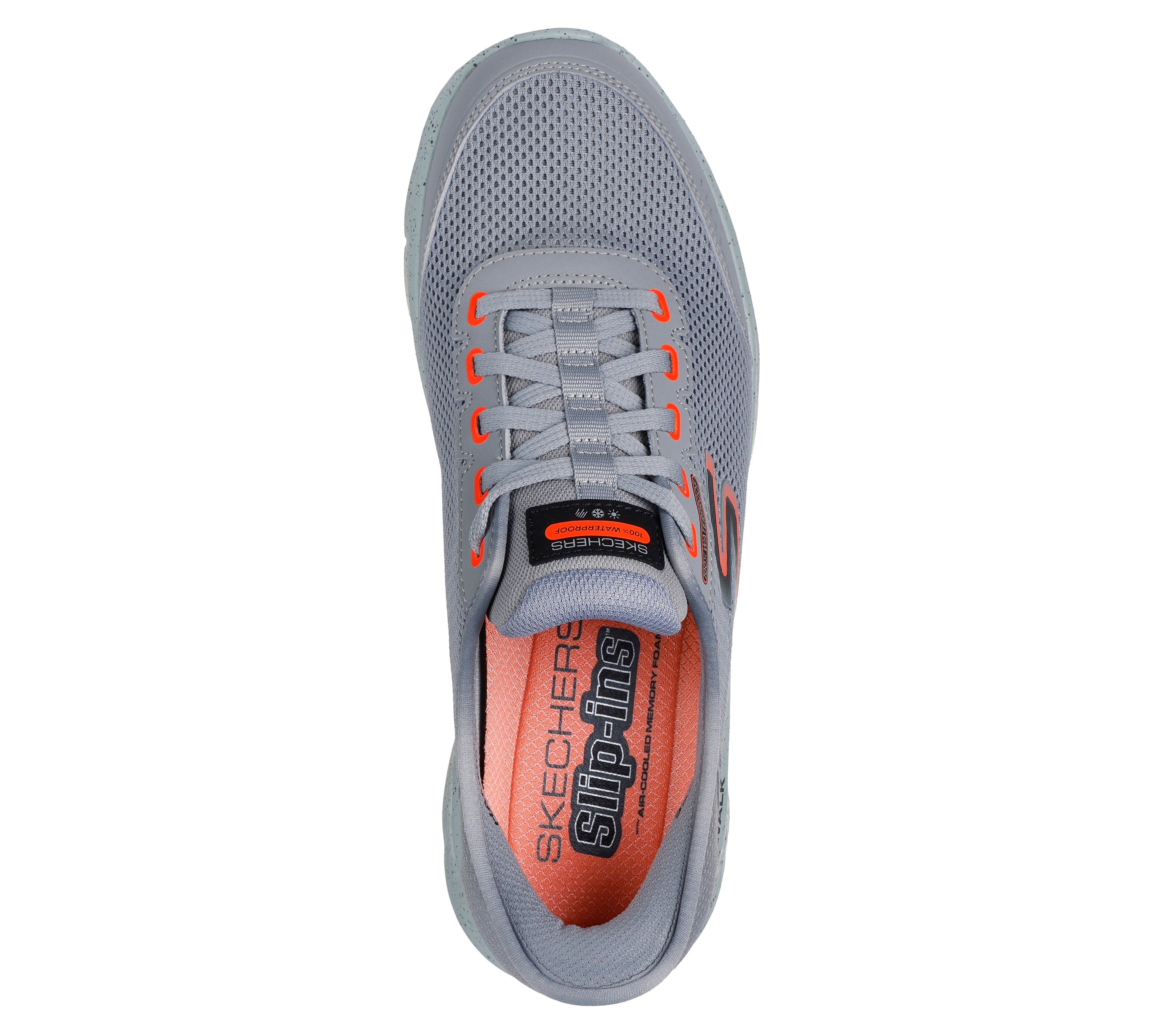 Skechers Men s Hands Free Slip Ins Go Walk Flex 100 Waterproof Sneaker