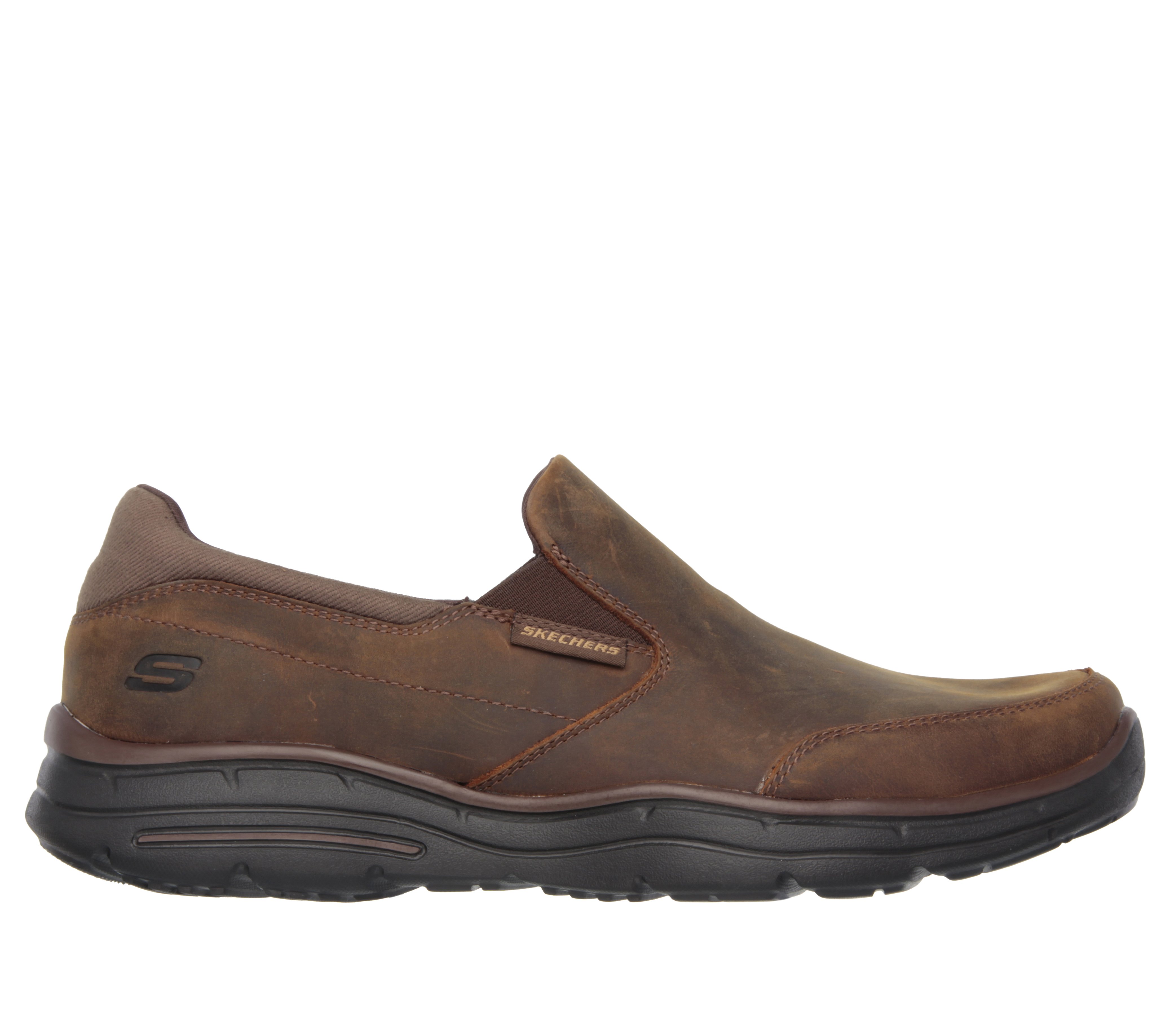 skechers men's relaxed fit glides calculous
