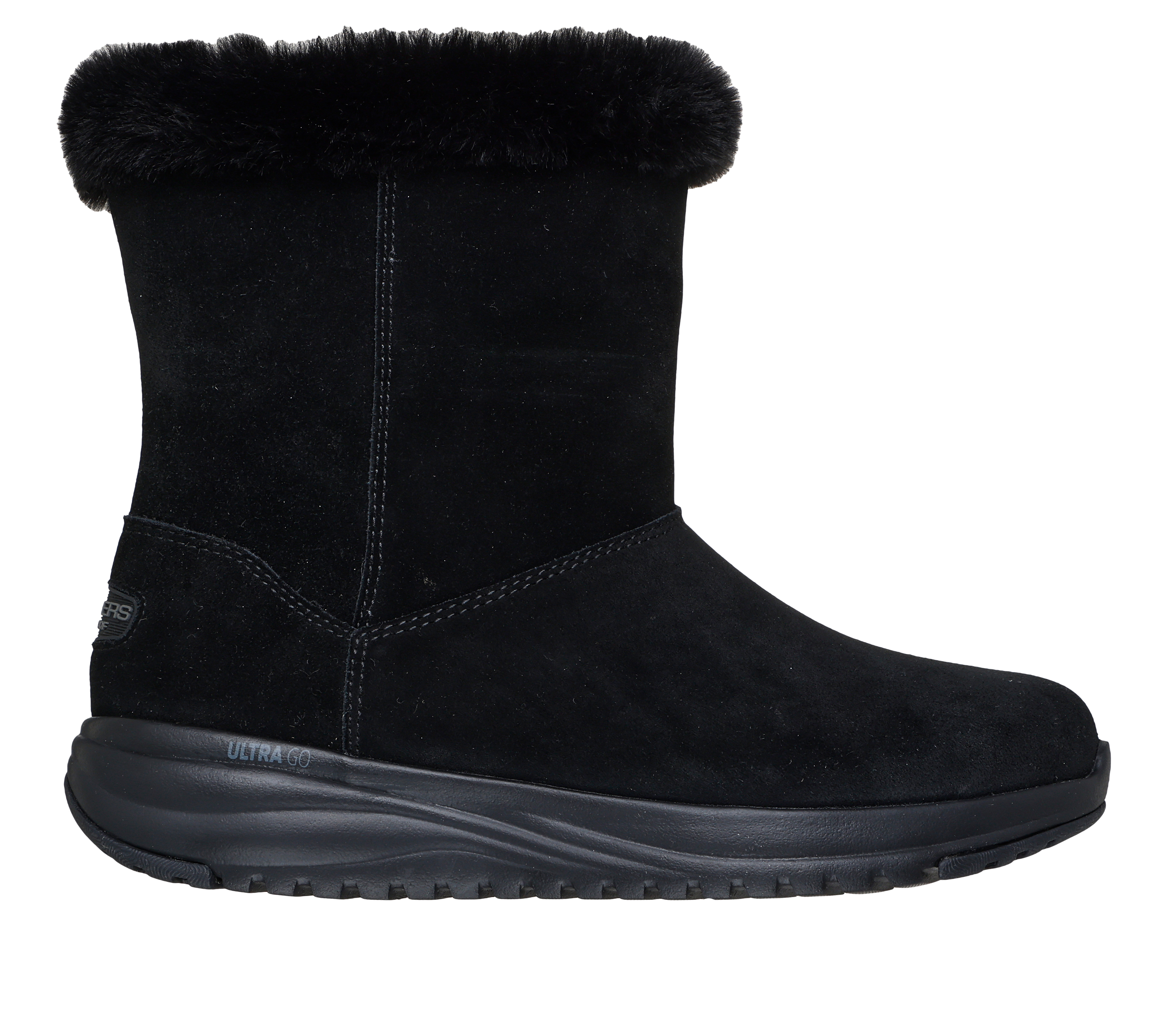 Skechers fur lined boots hotsell