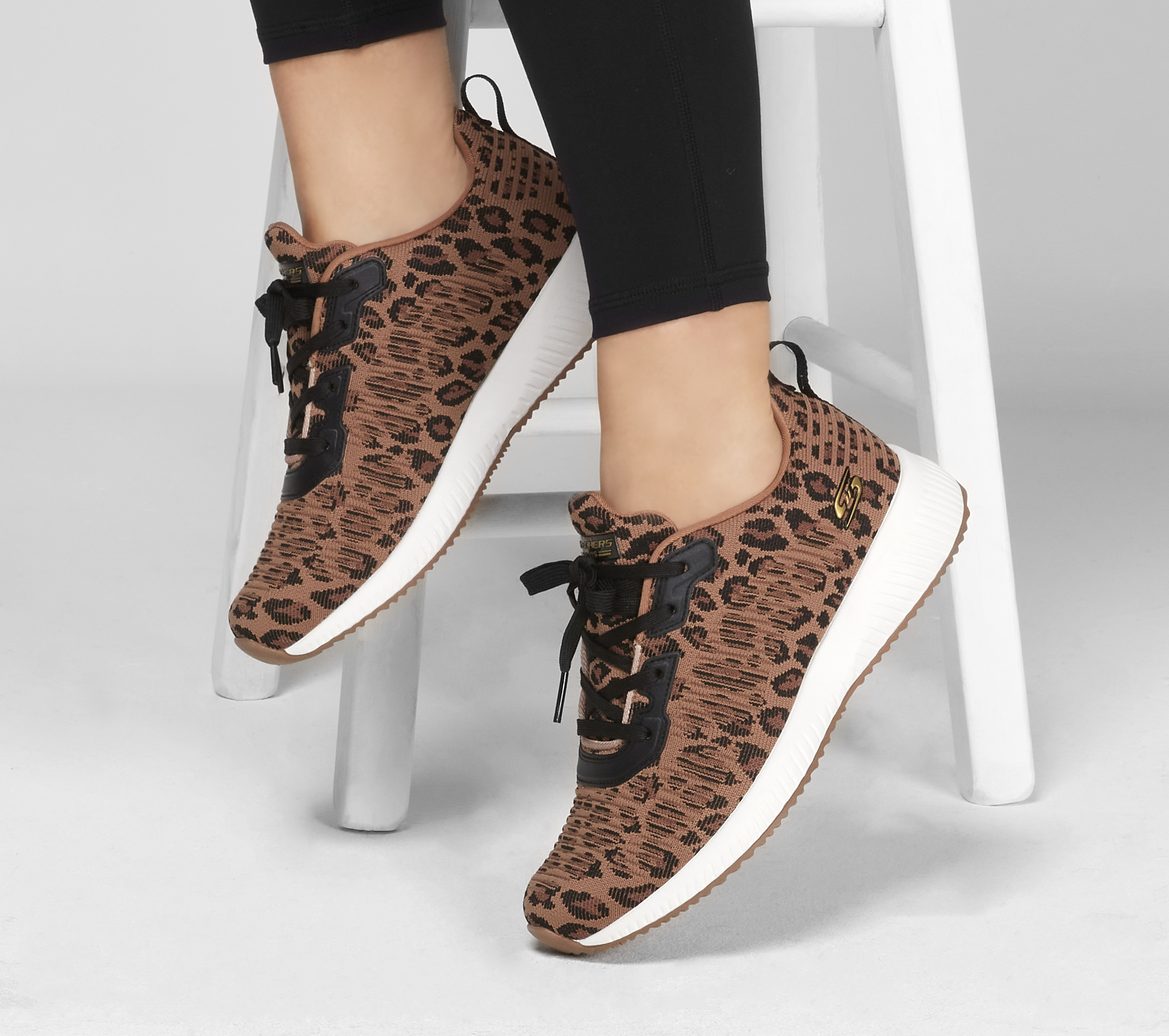 skechers bobs animal print