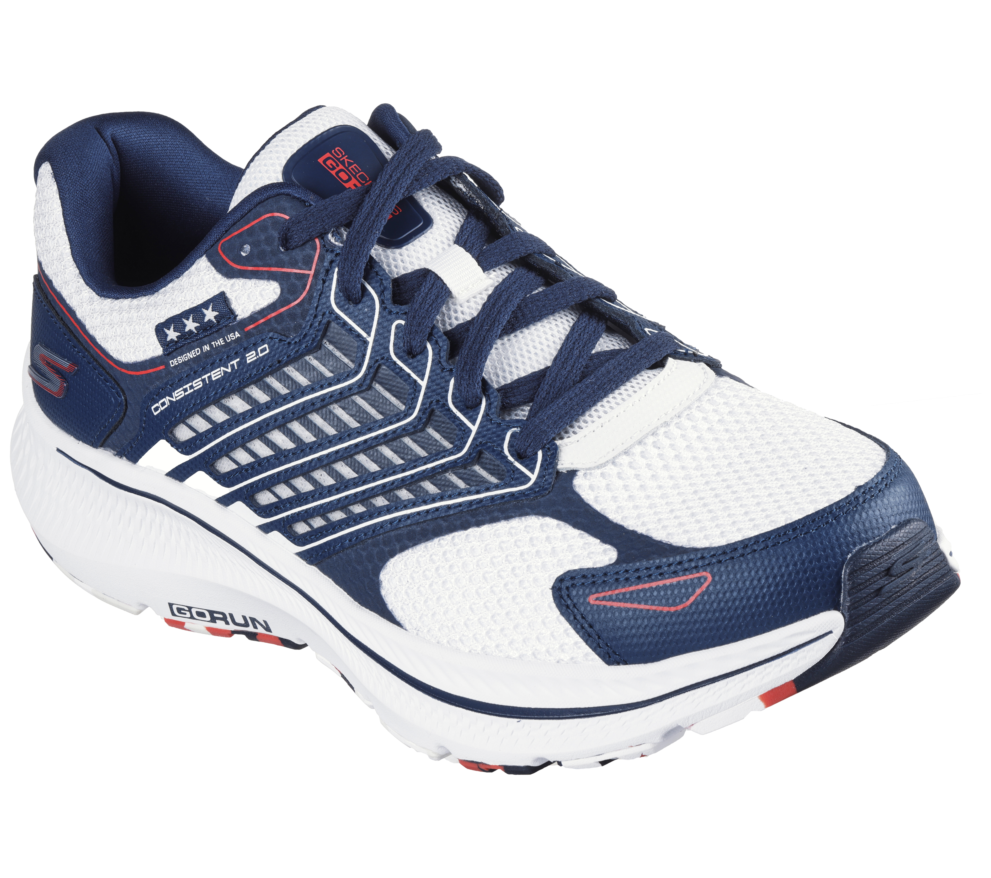 Skechers Men s Go Run Consistent 2.0 Americana Sneaker