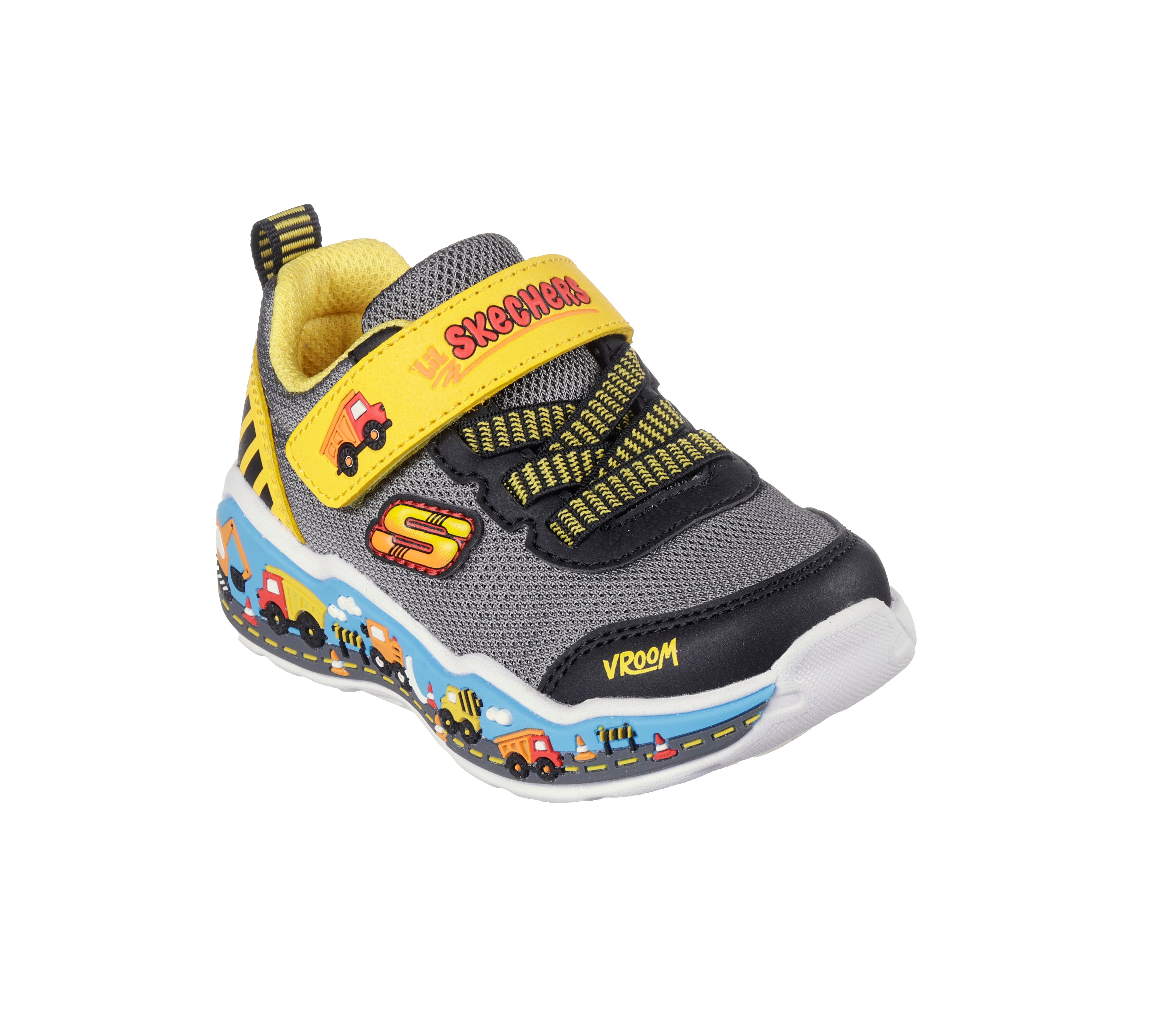 Skechers Play Scene 407312N Boys Infant Toddler Sneaker Yellow Size 9 Toddler