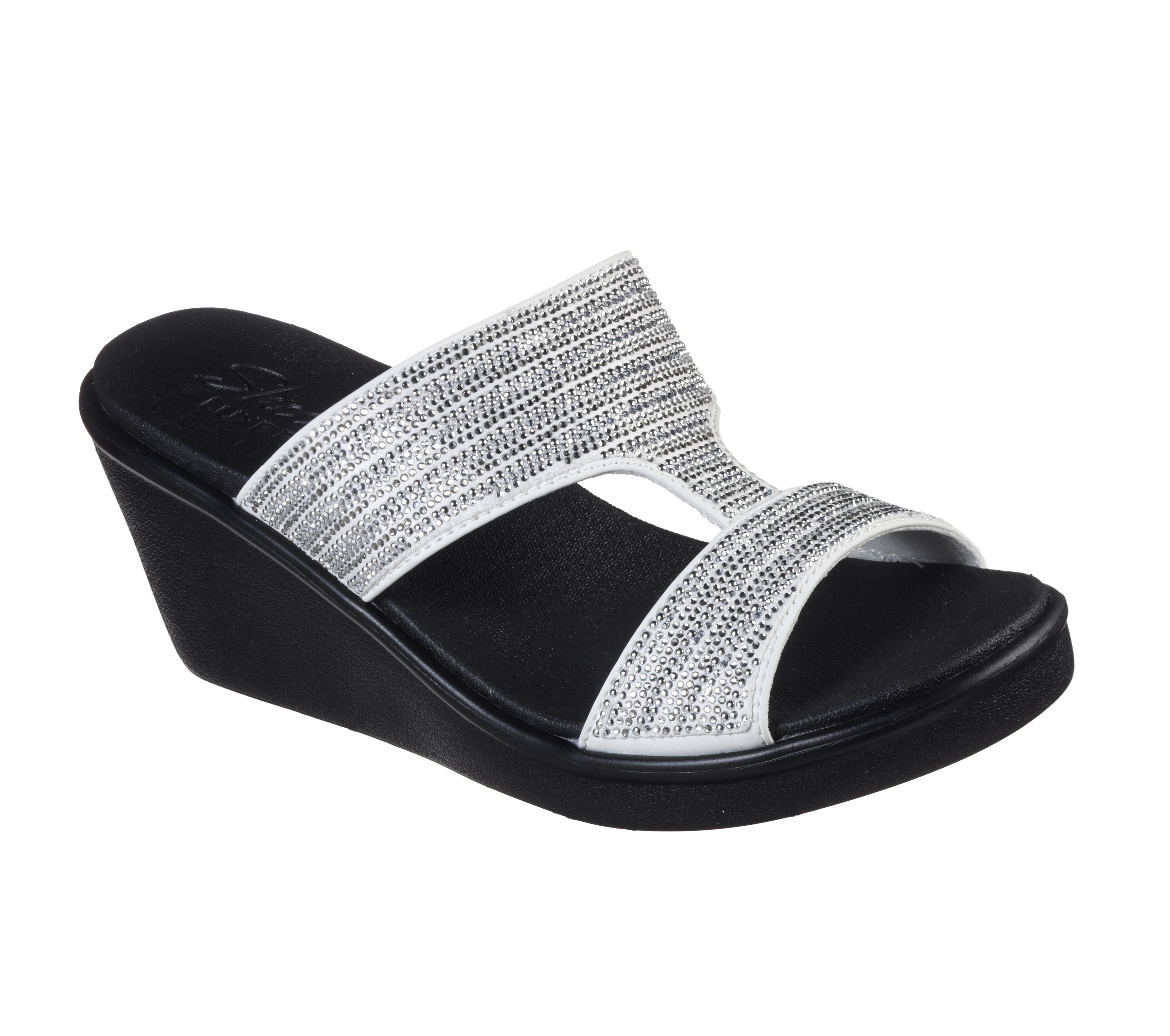 skechers bling slides