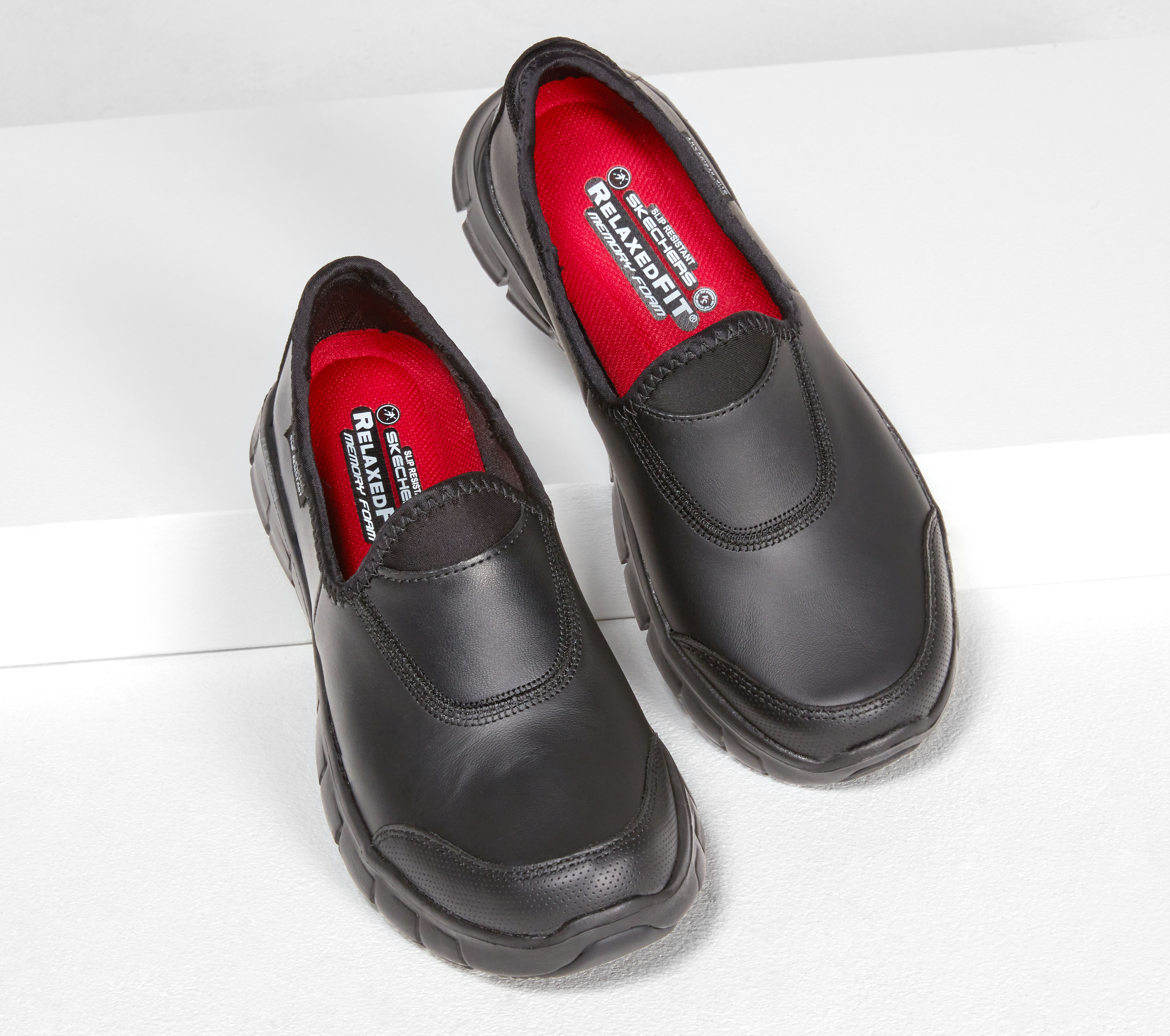 skechers relaxed fit work shoes