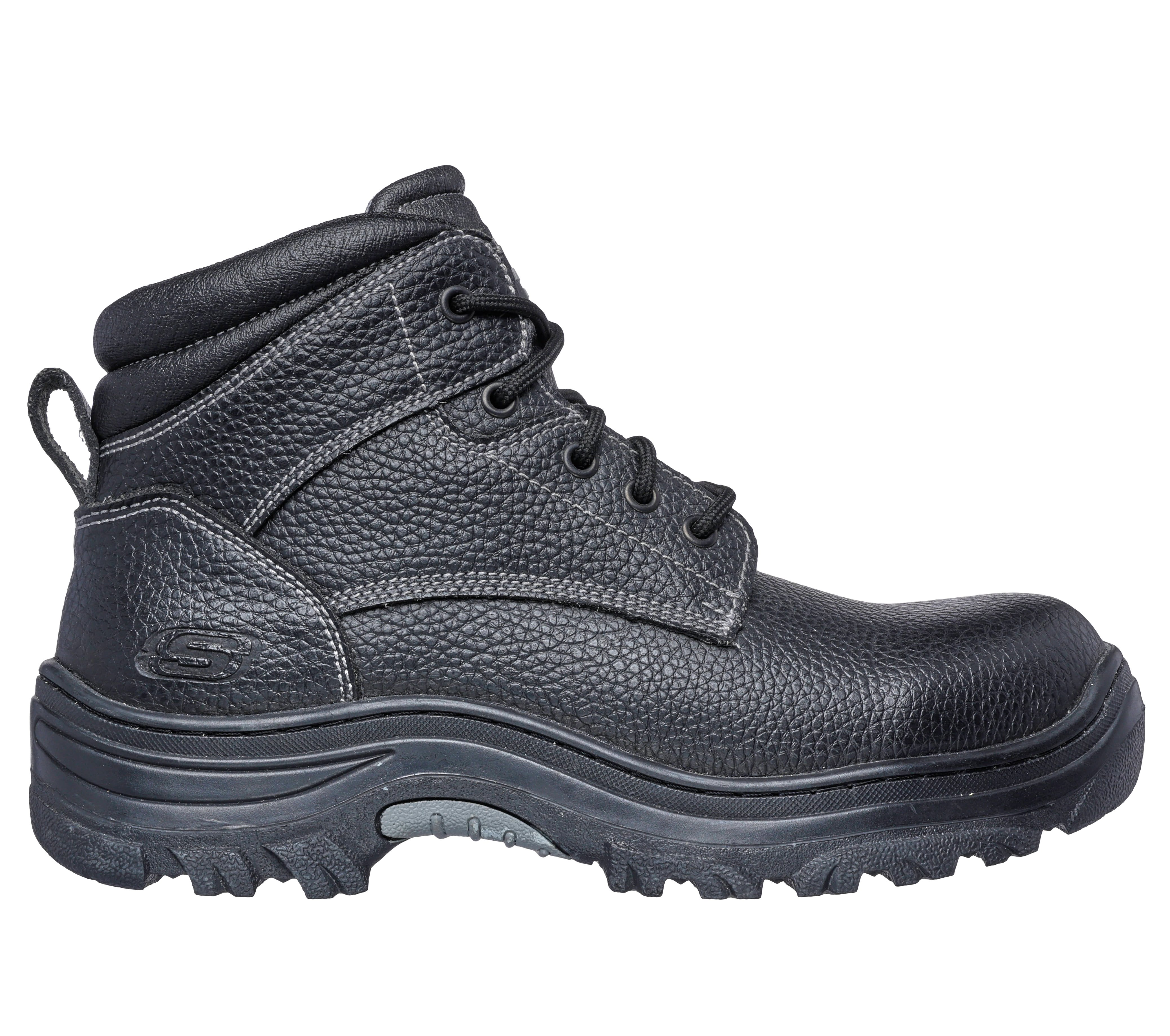 skechers steel toe work shoes review