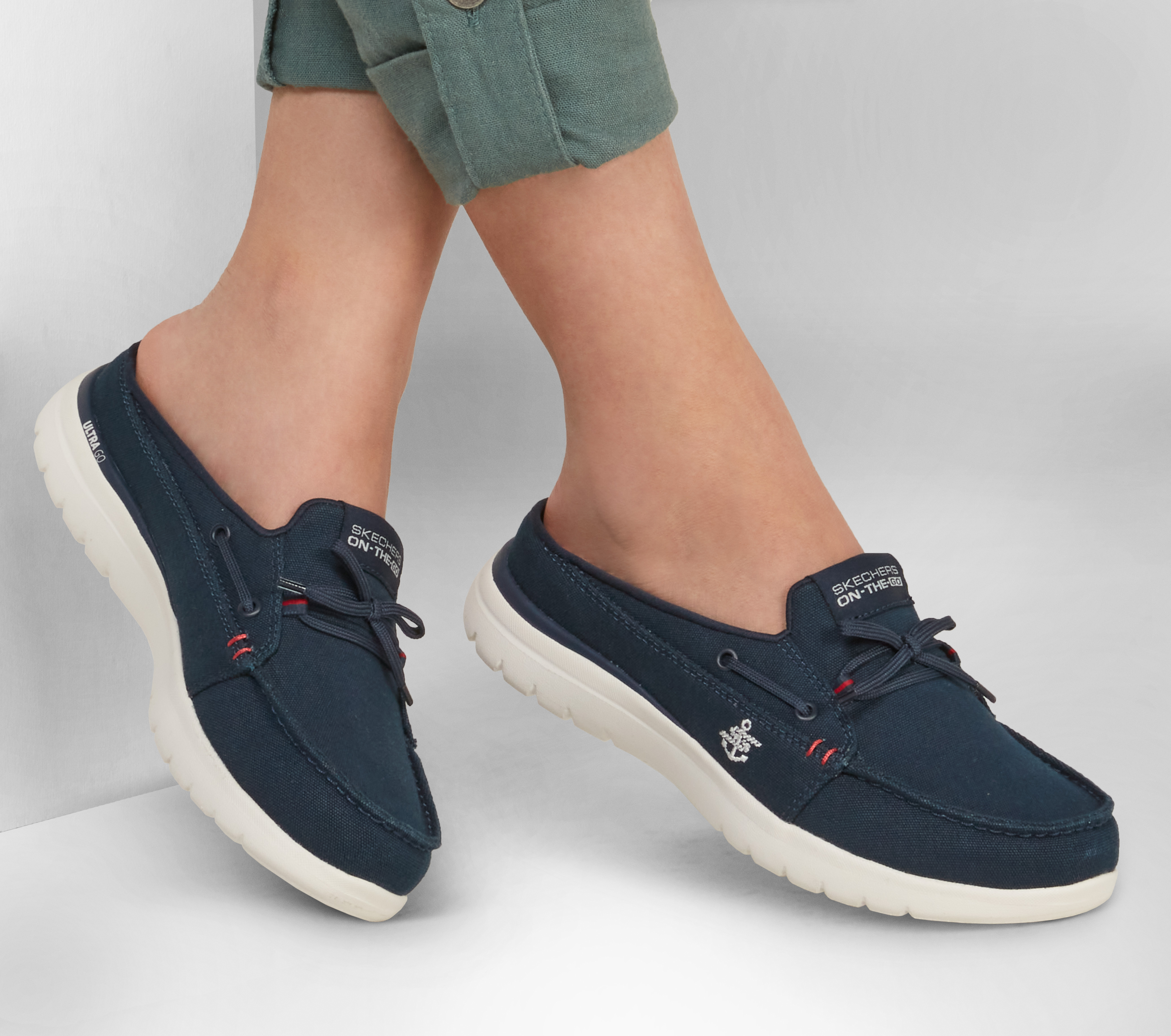 skechers on the go sail navy