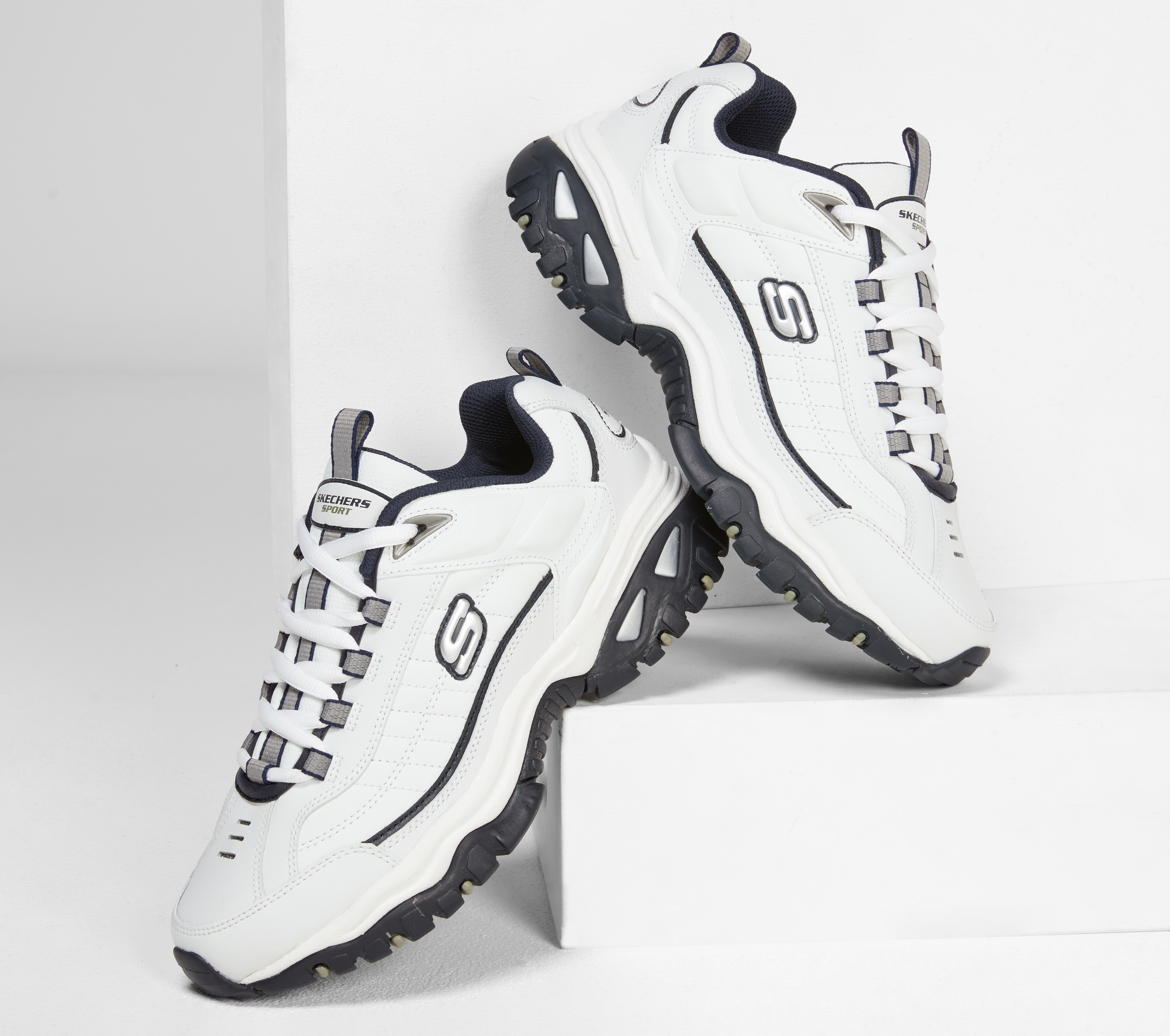 skechers afterburn white