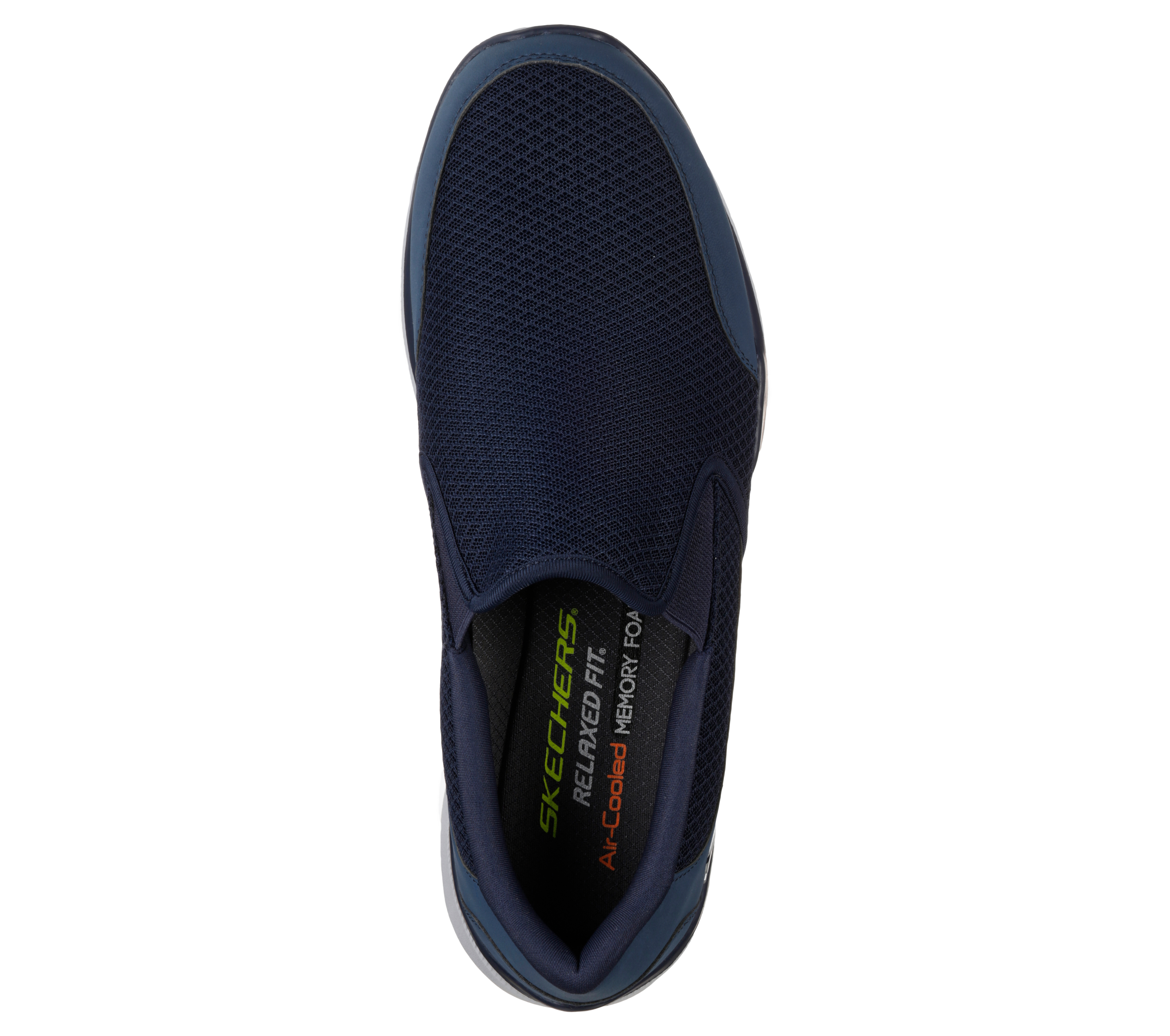 skechers relaxed fit memory foam mens air cooled