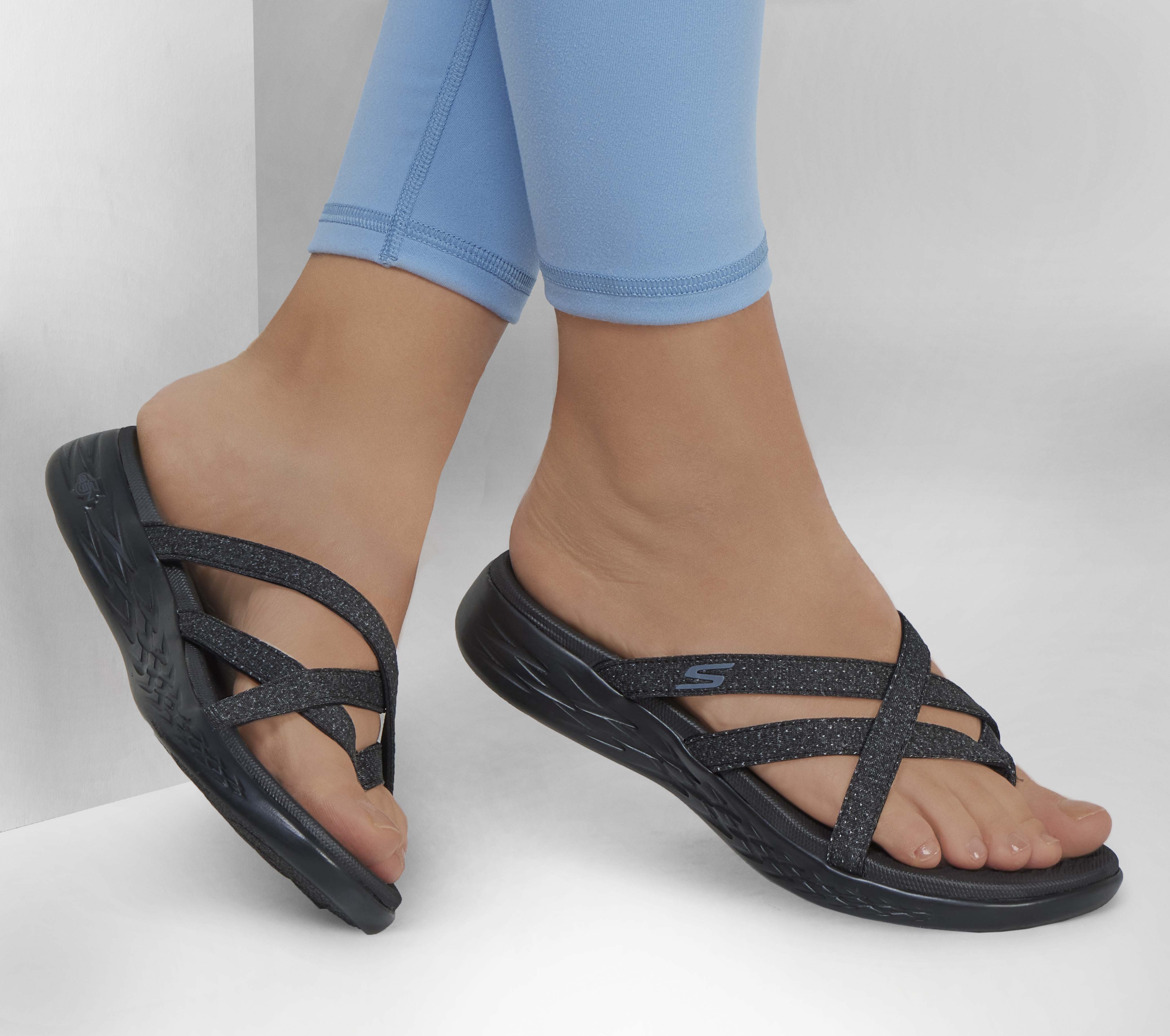 skechers flip flops on the go