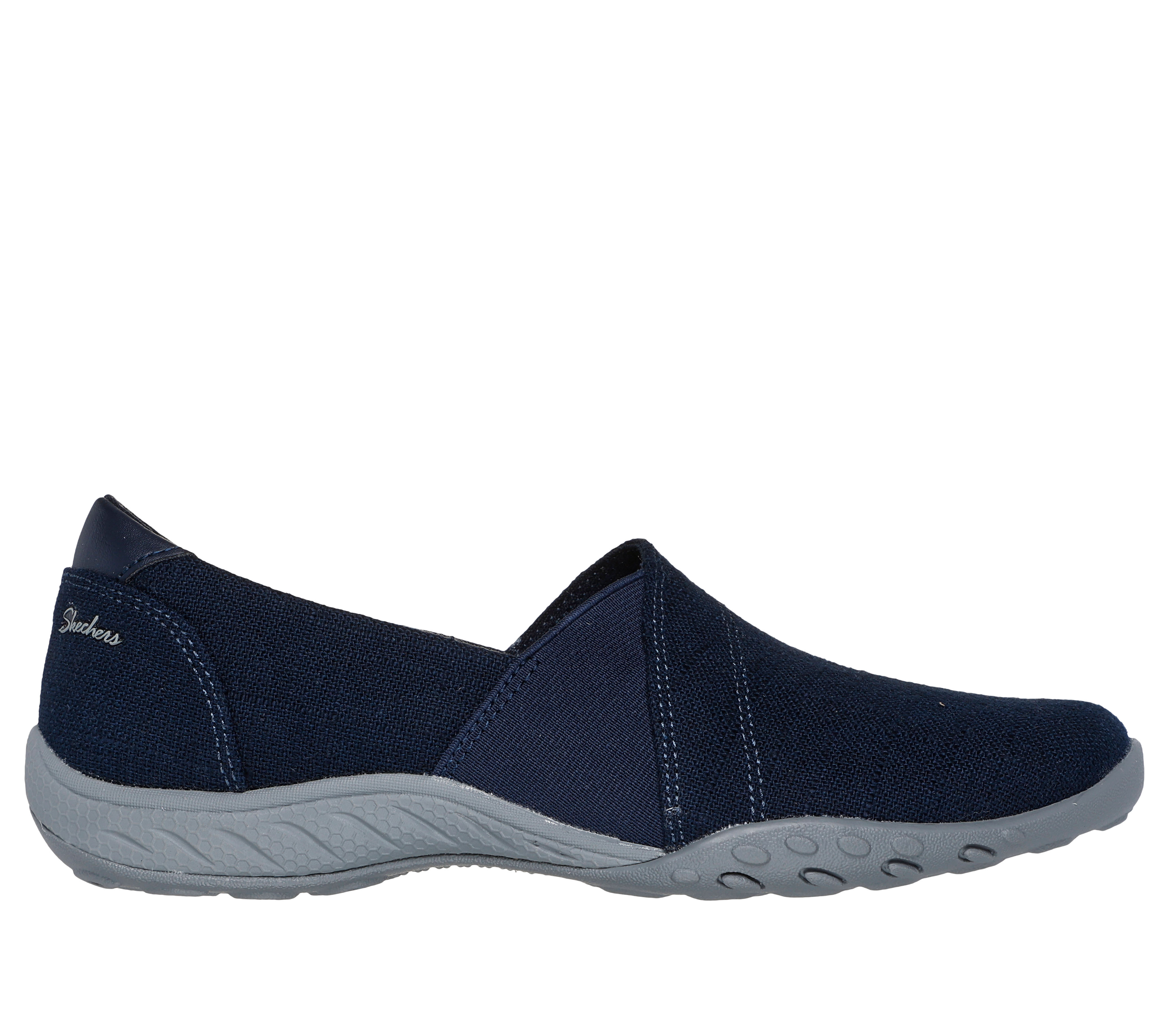 SKECHERS Women s Relaxed Fit Breathe Easy Slip On Shoes