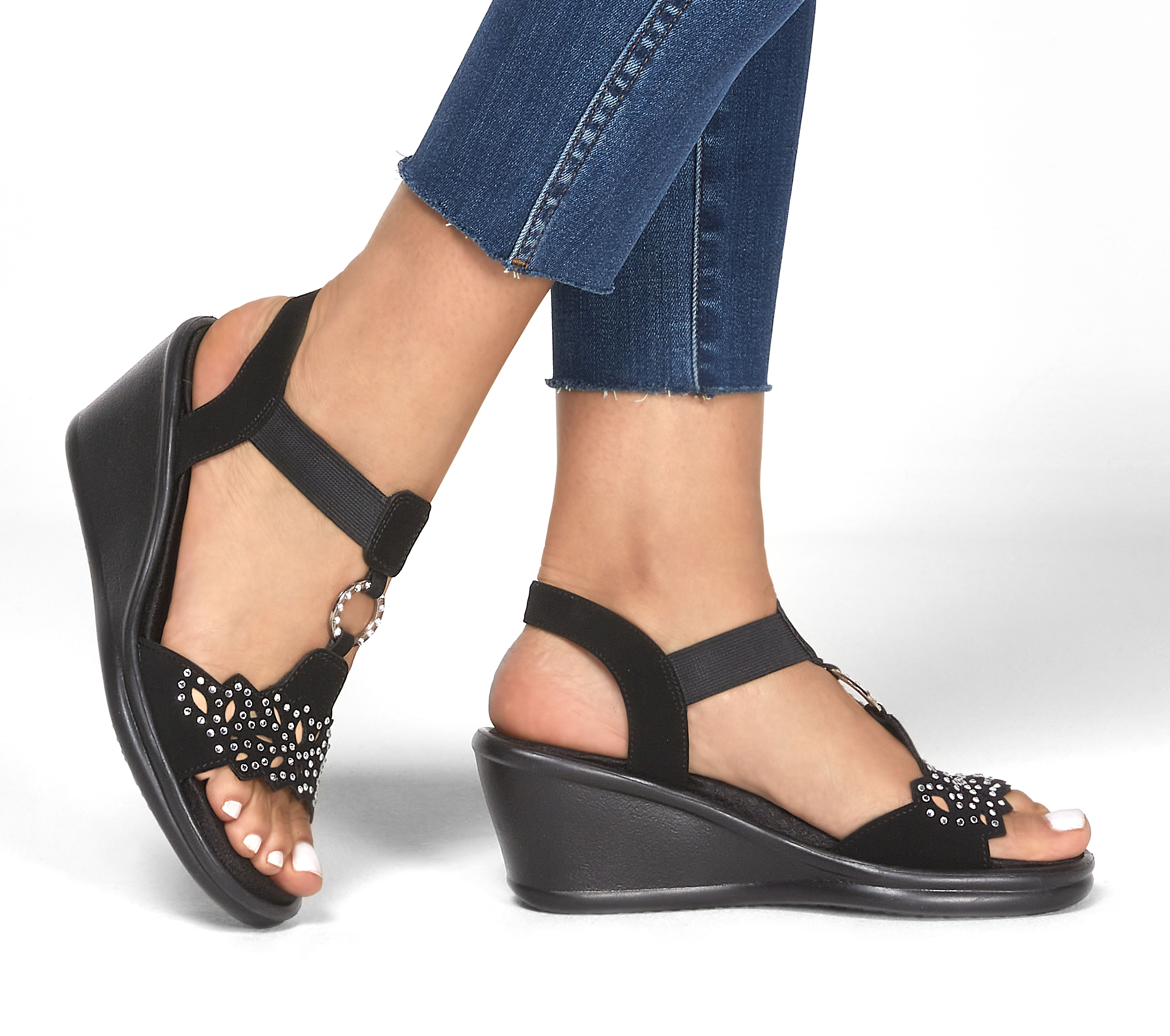 Skechers queen b sandals hot sale