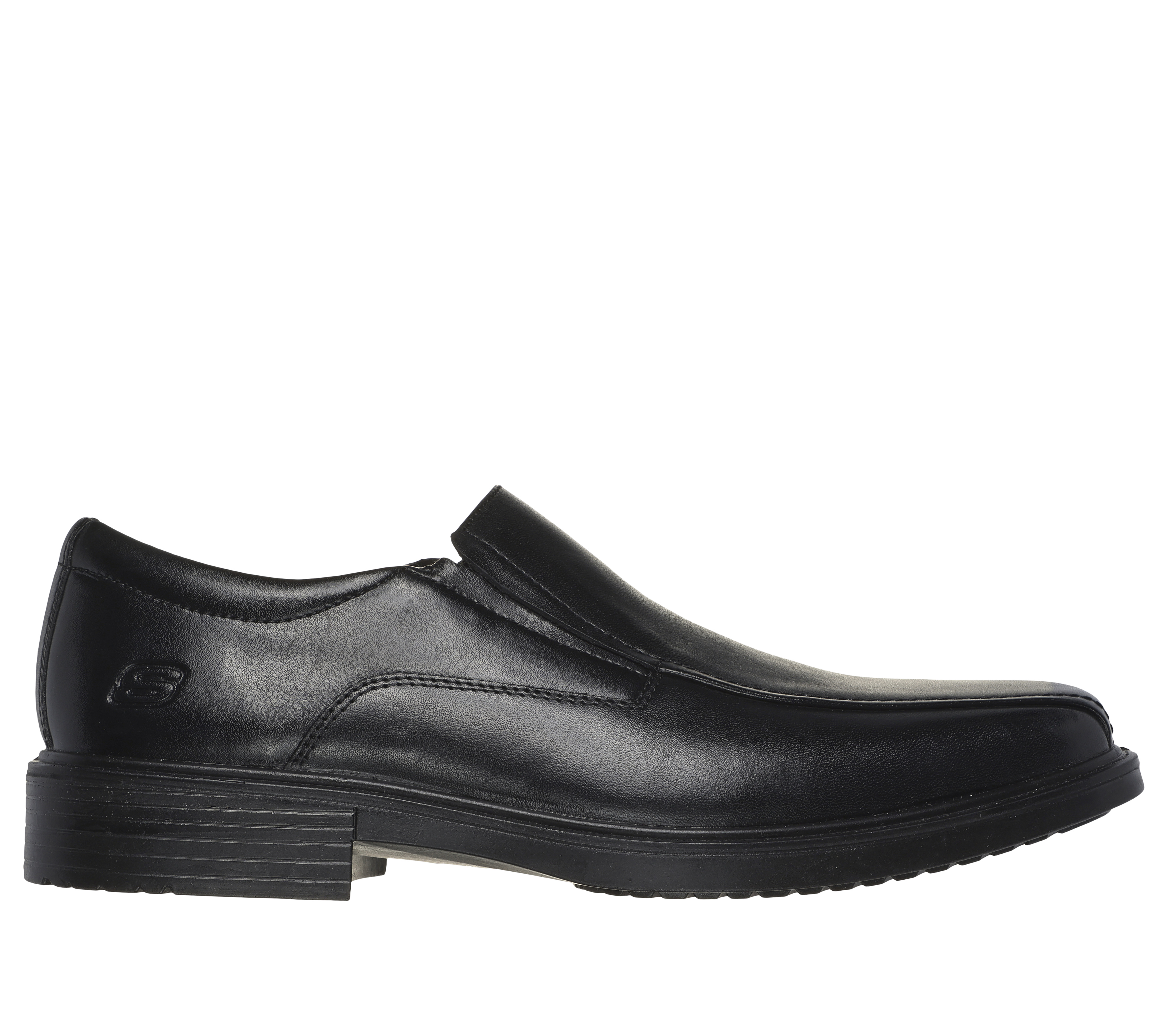 Mens Skechers Slip On Dress shoes: blk