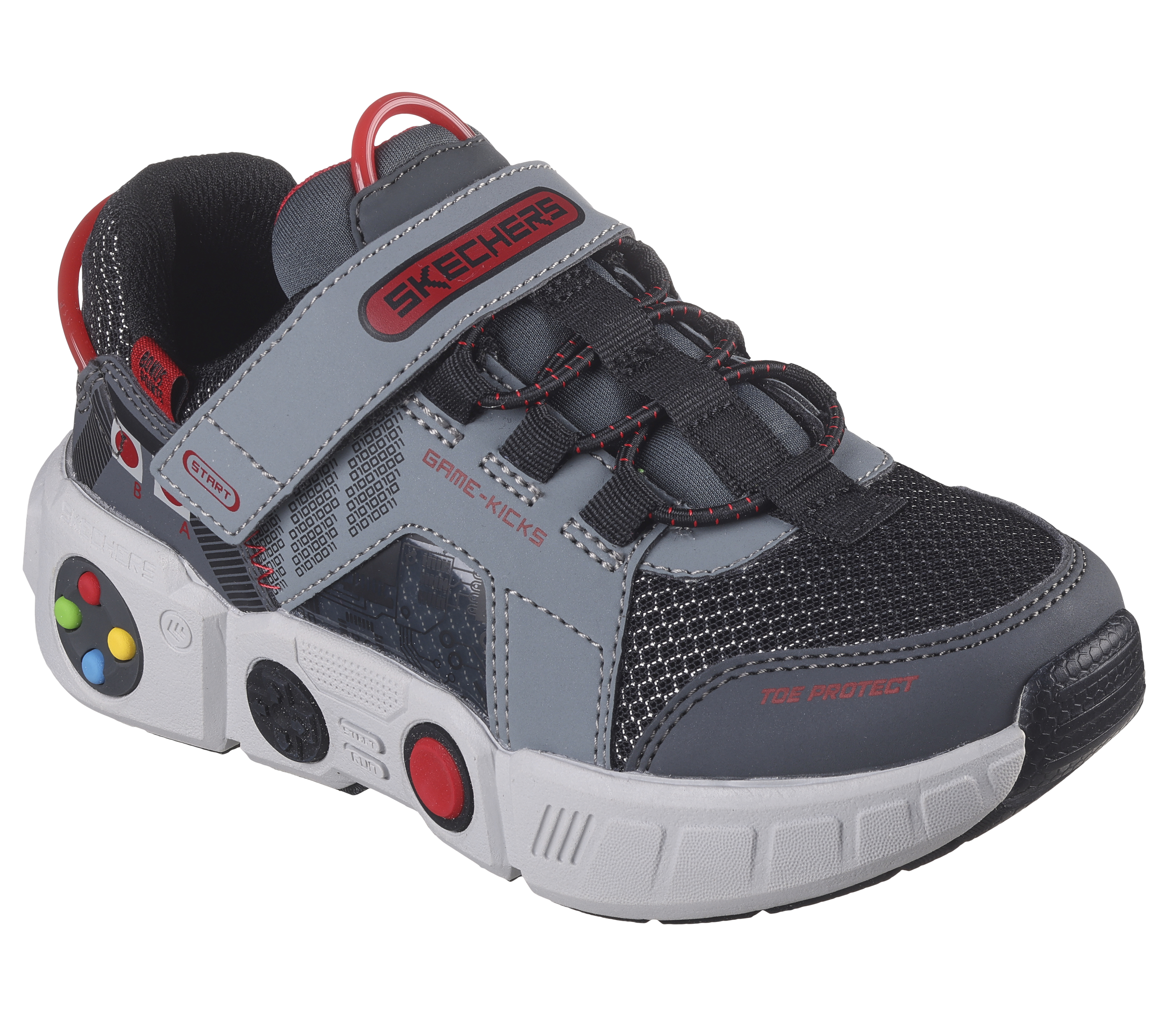 Tenis Skechers Sport: Game Kicks - Lil Gametronix para Bebé Niño