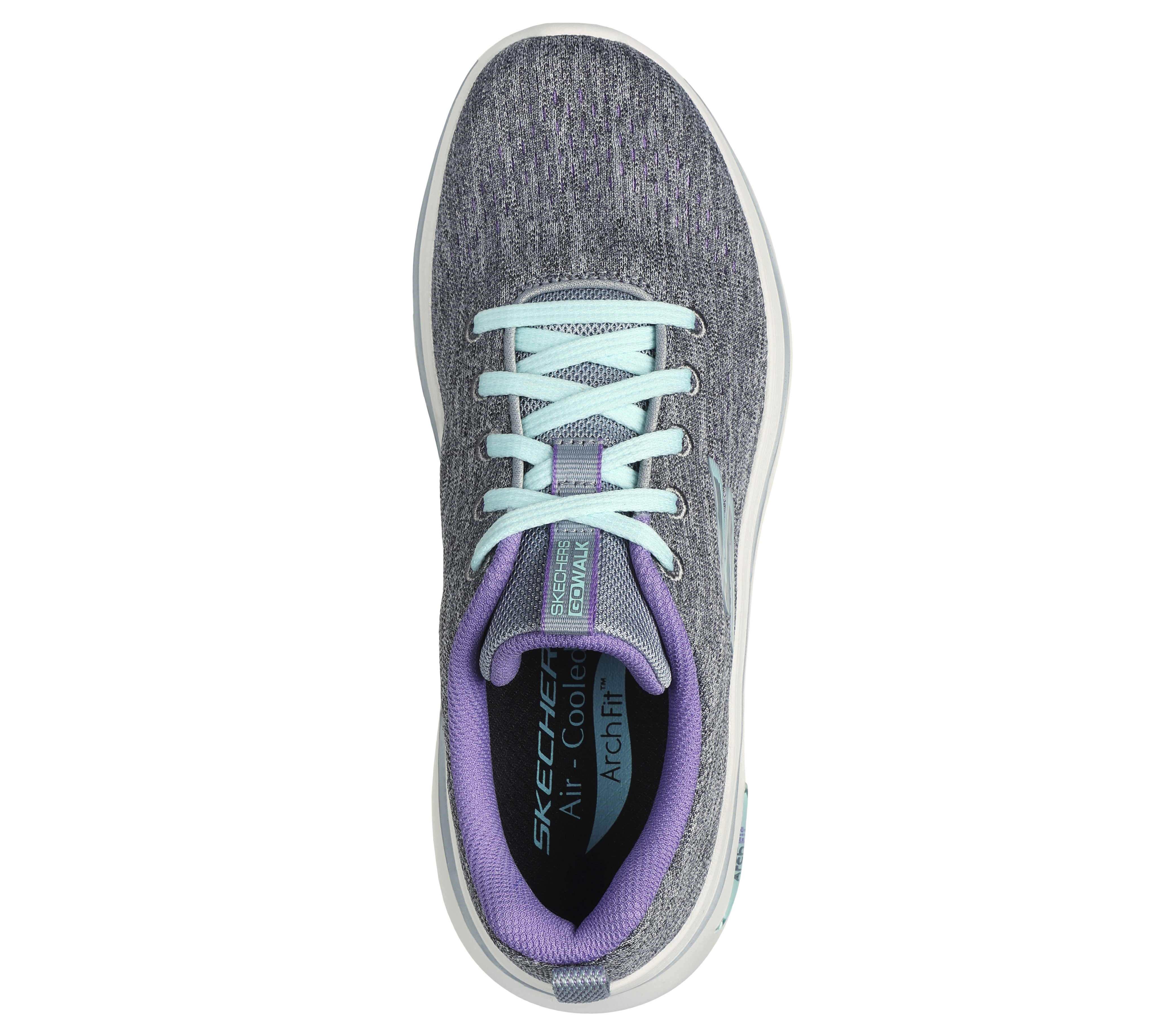 Skechers Performance Go Walk Arch Fit 2.0 vivid Sunset Women s Sneaker Grey Size 7