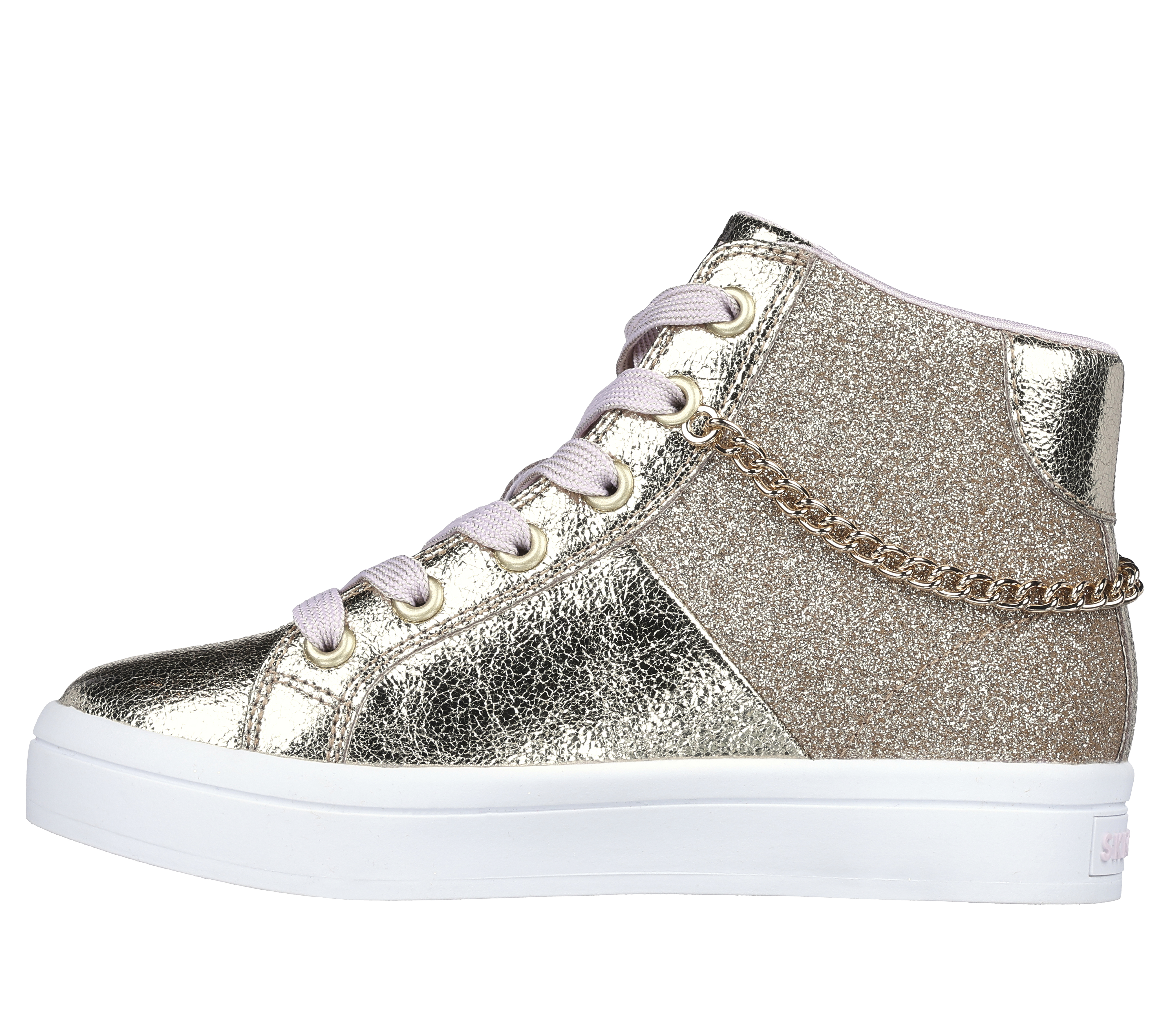 Skechers Girl s Hi lite Stellar Shine Sneaker