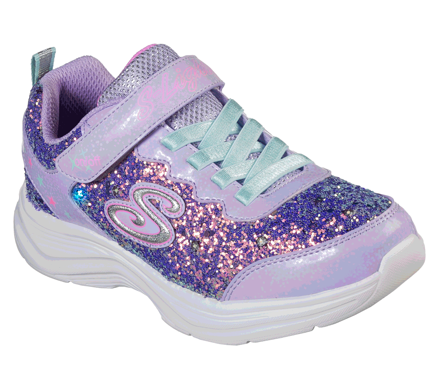 sparkly skechers trainers