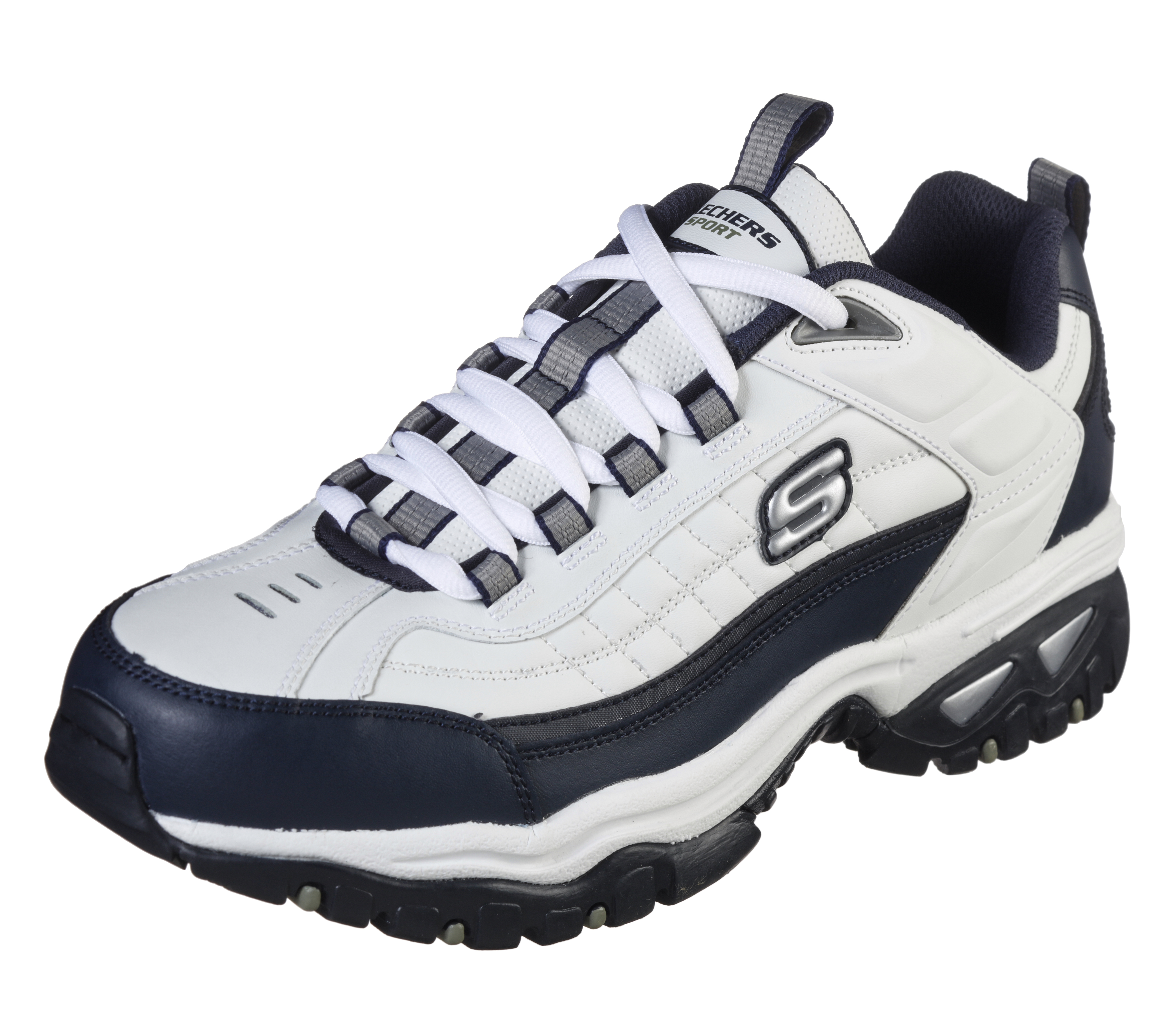 skechers men's energy velcro walking shoes