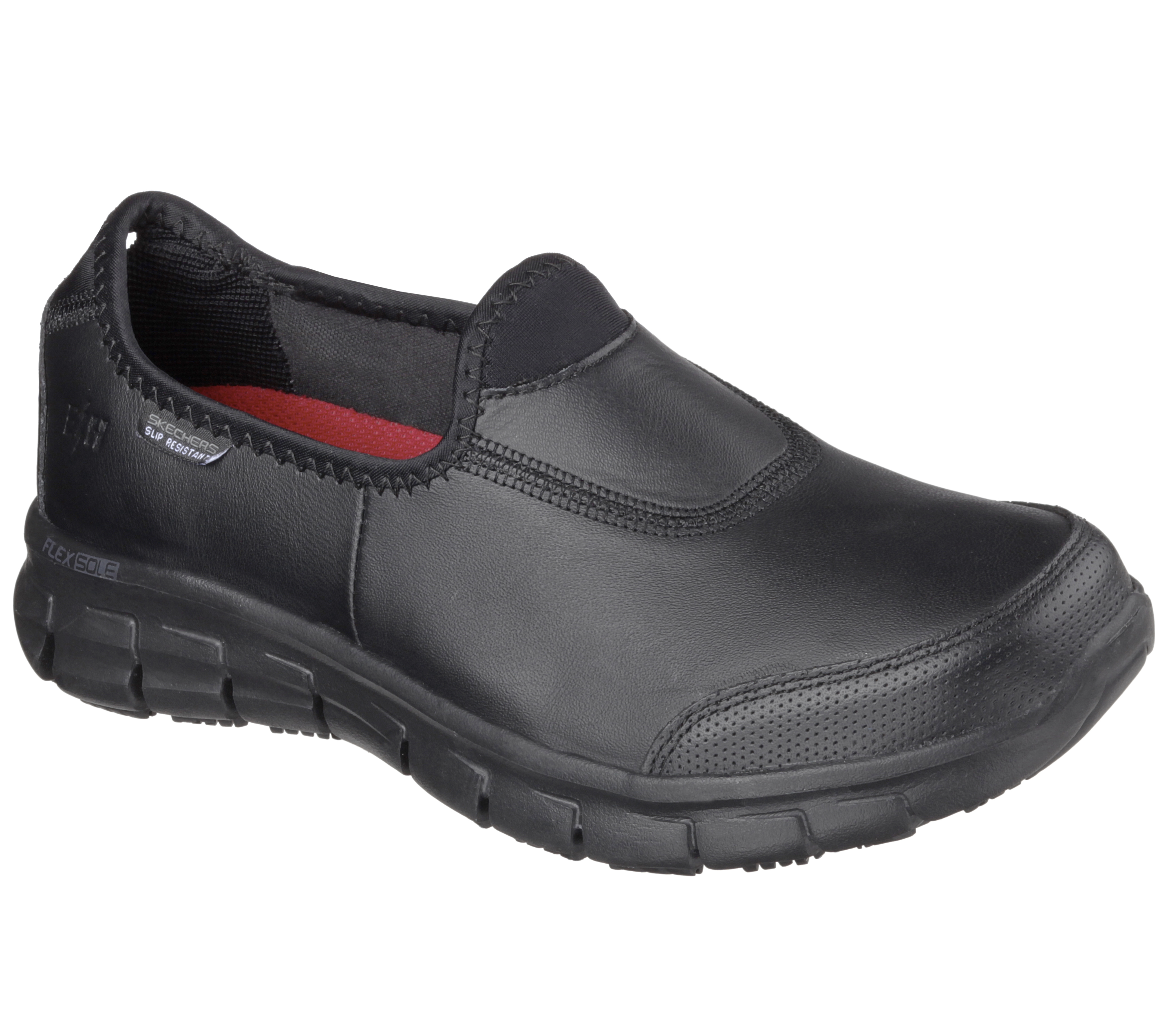 skechers leather shoes ladies