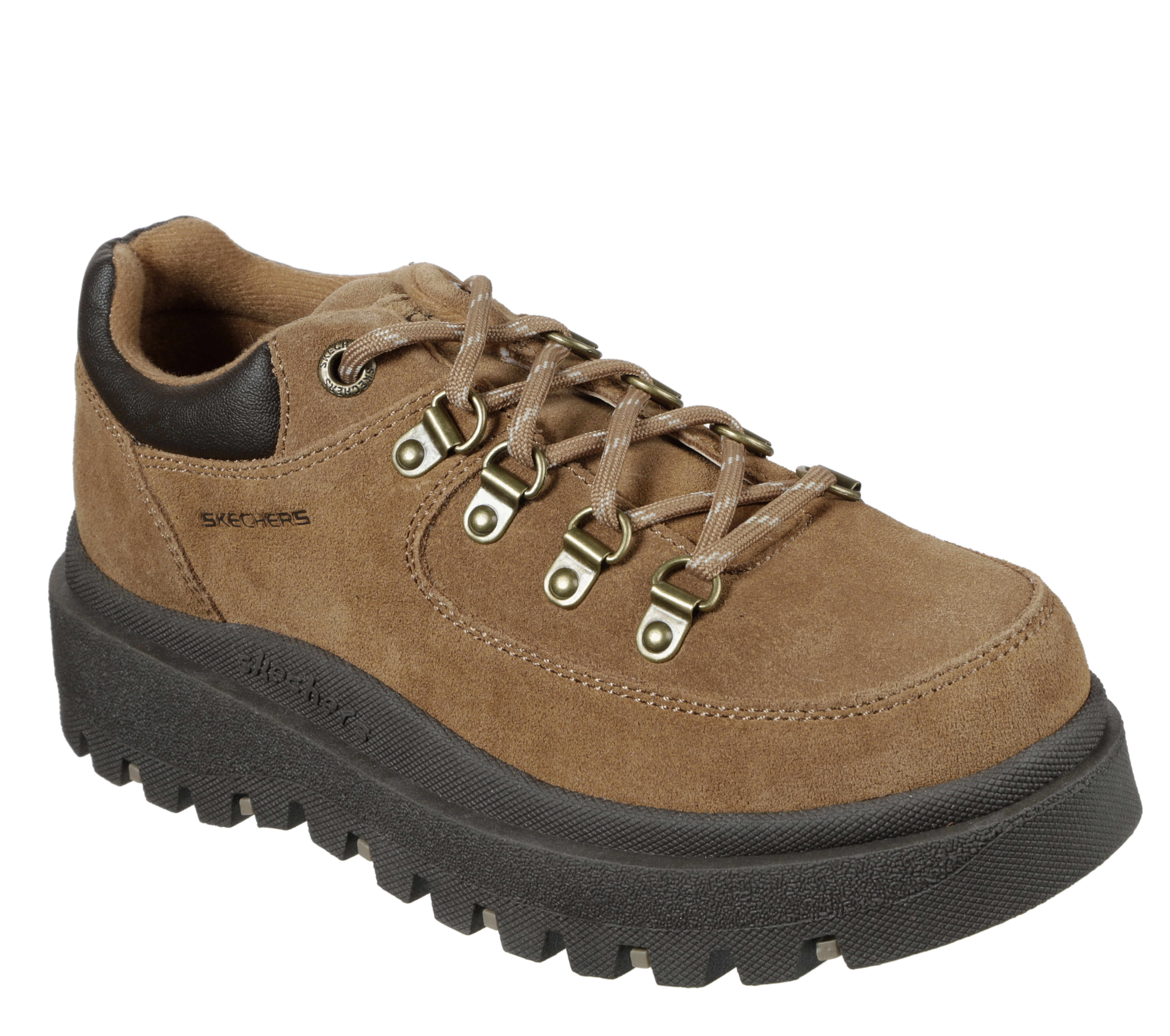 Skechers shindig 6 eye leather hiker boot sale