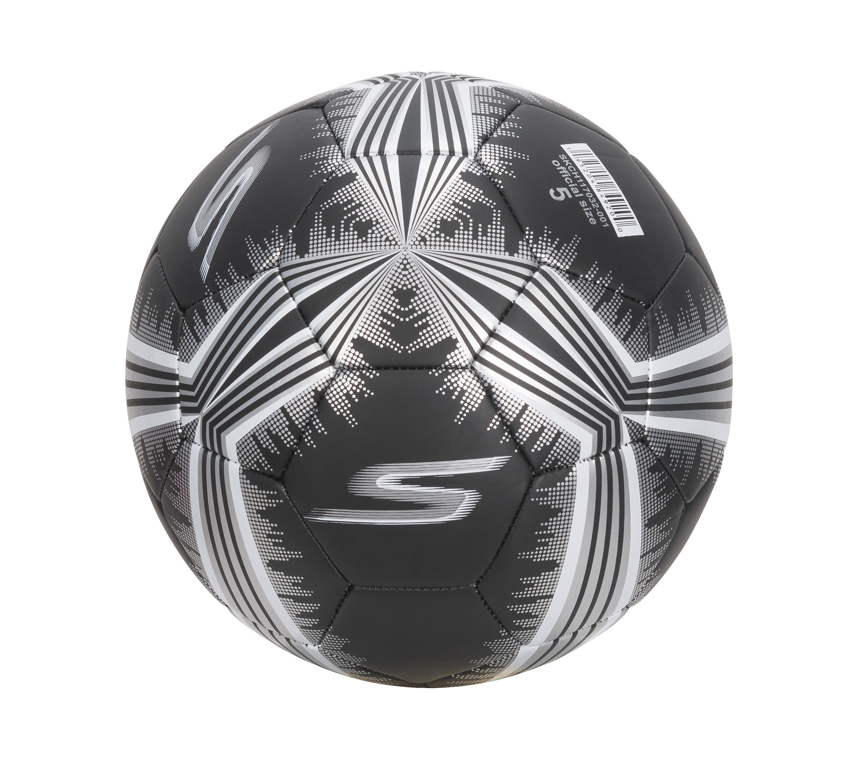 boog Wasserette Tutor Hex Metallic Mini Stripe Size 5 Soccer Ball | SKECHERS