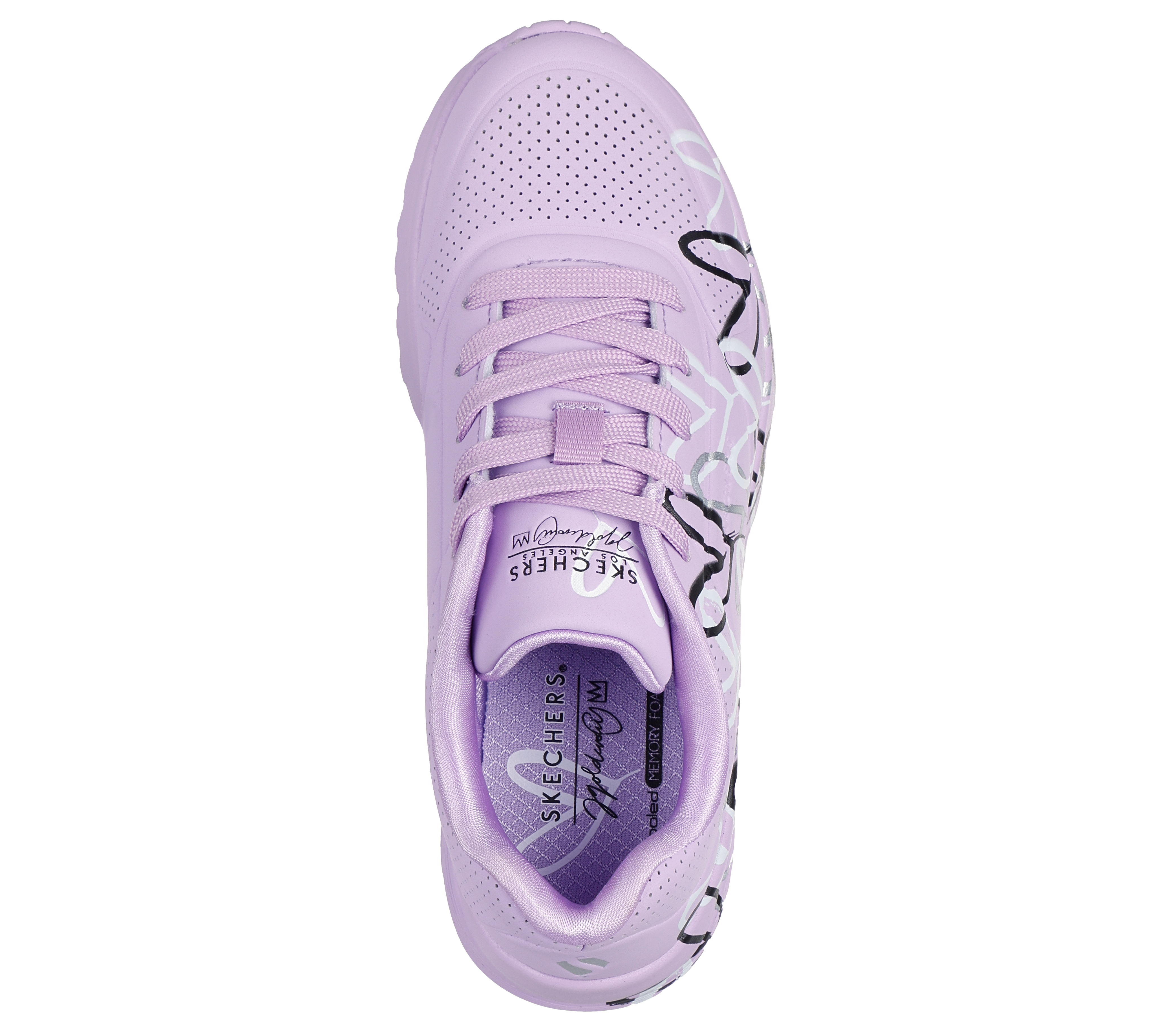 Skechers x JGoldcrown: Uno Lite - Metallic Love