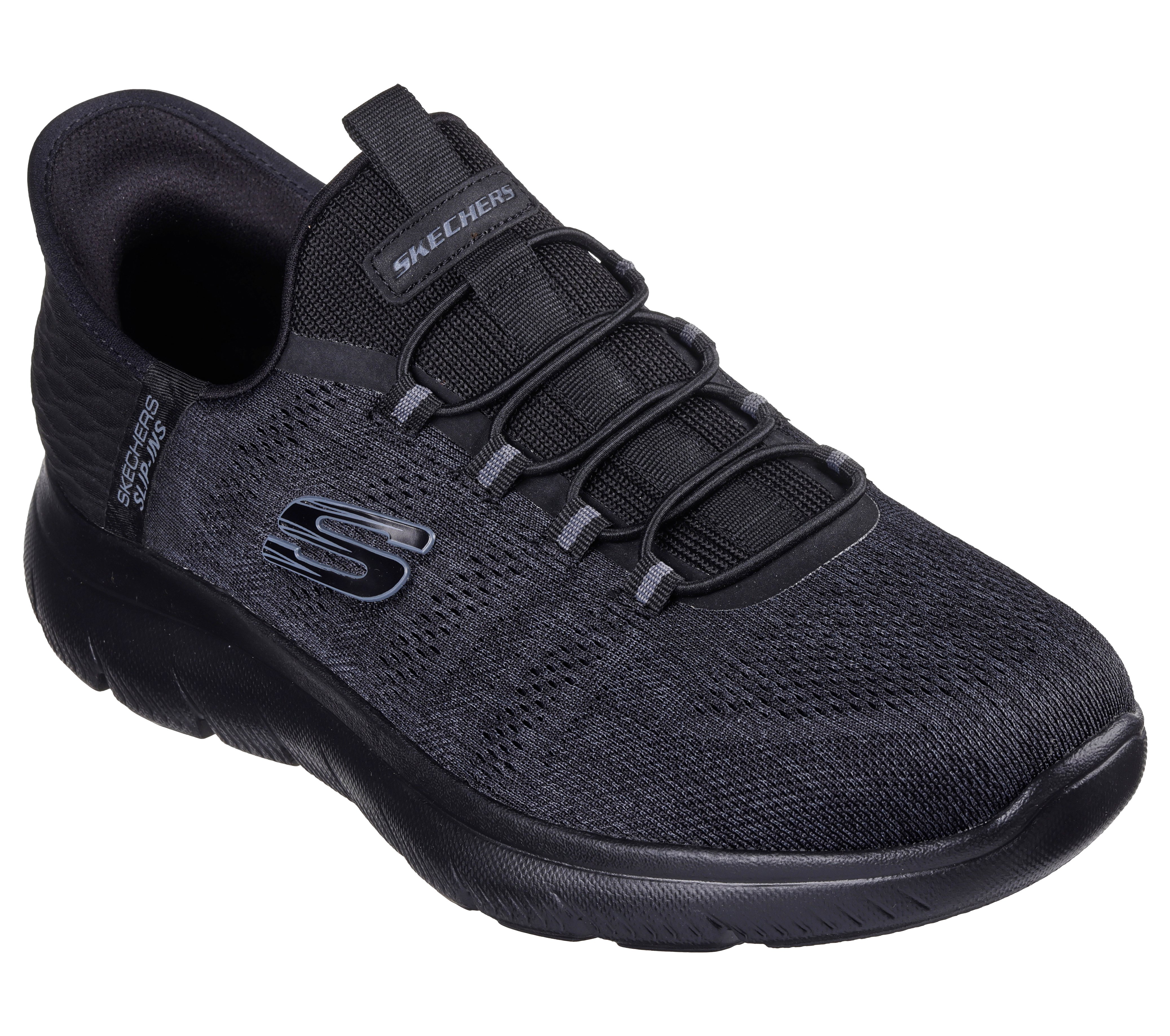Skechers walking shoes no laces hotsell