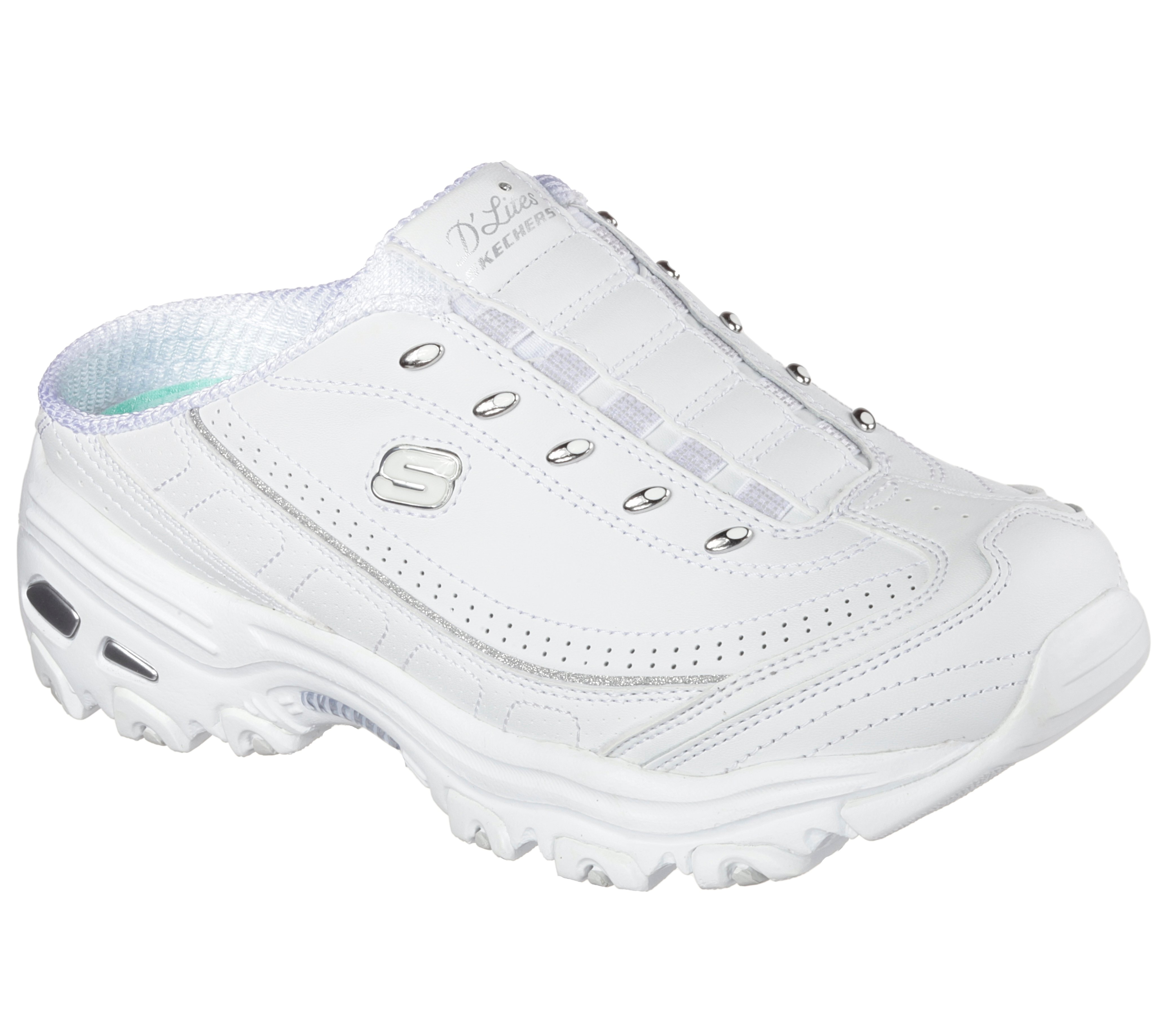 ladies skechers black