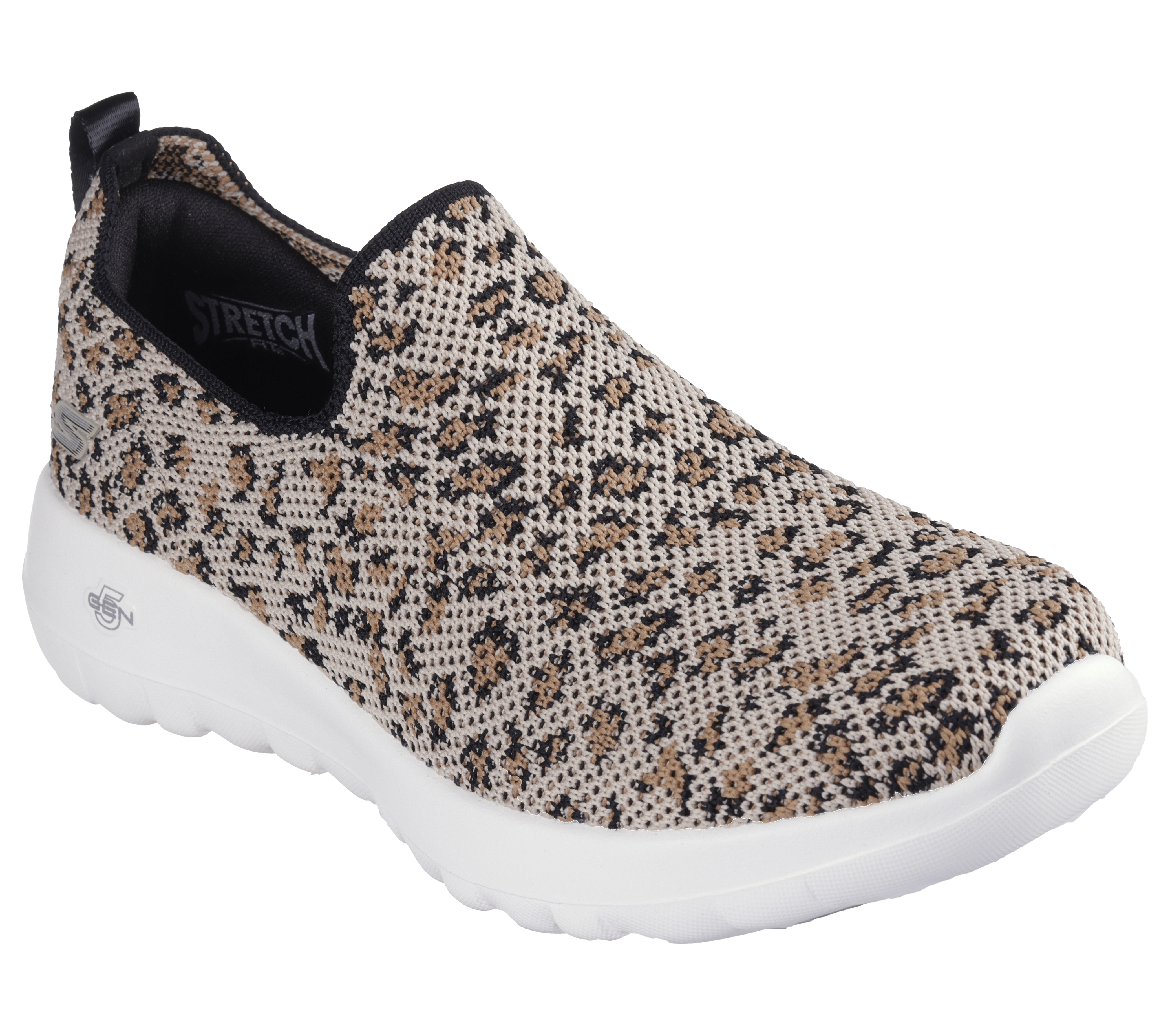 Skechers go step print ladies trainers hotsell