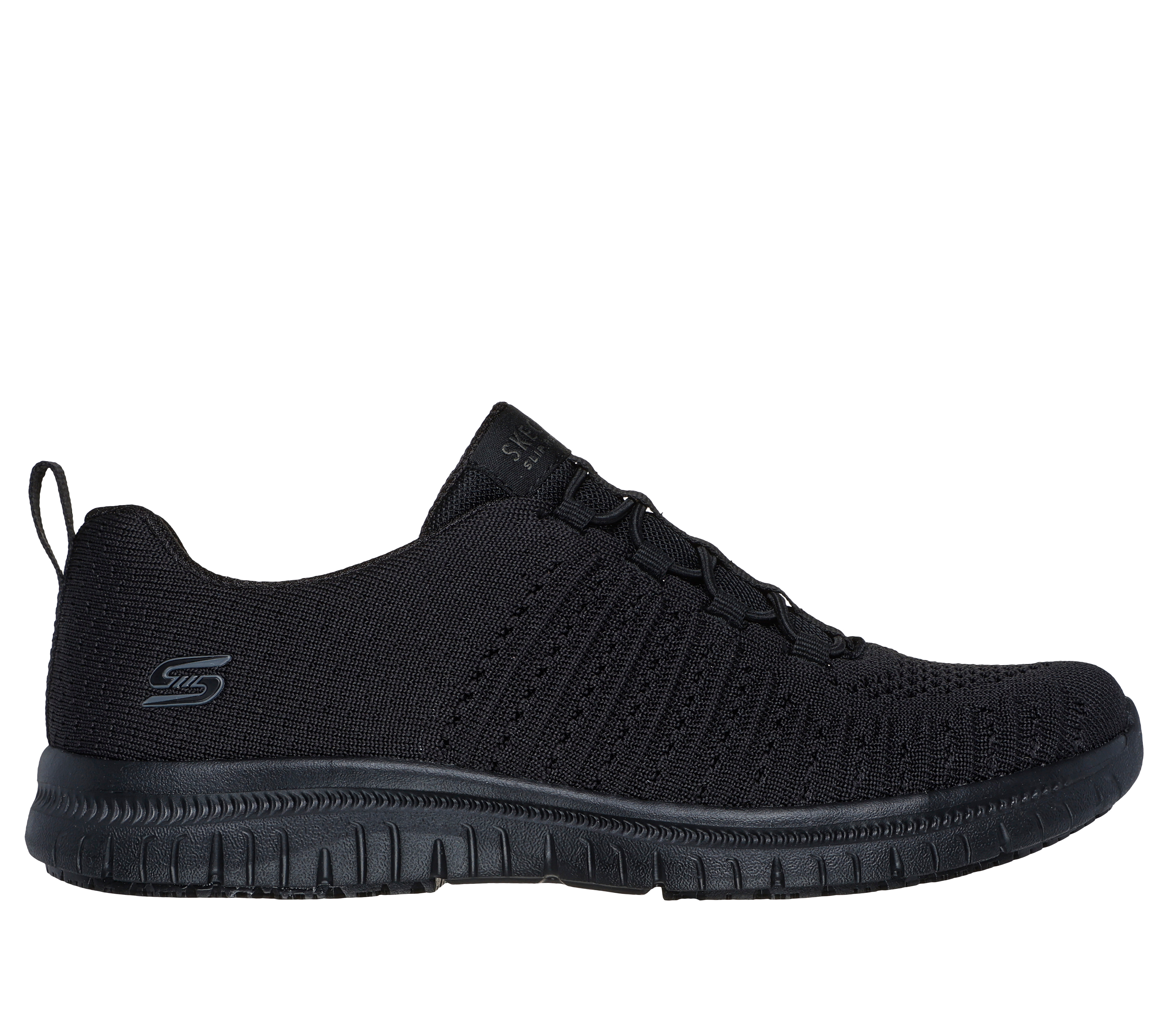 Skechers Work Virtue Sr 108216 Women s Slip On Black Size 8.5