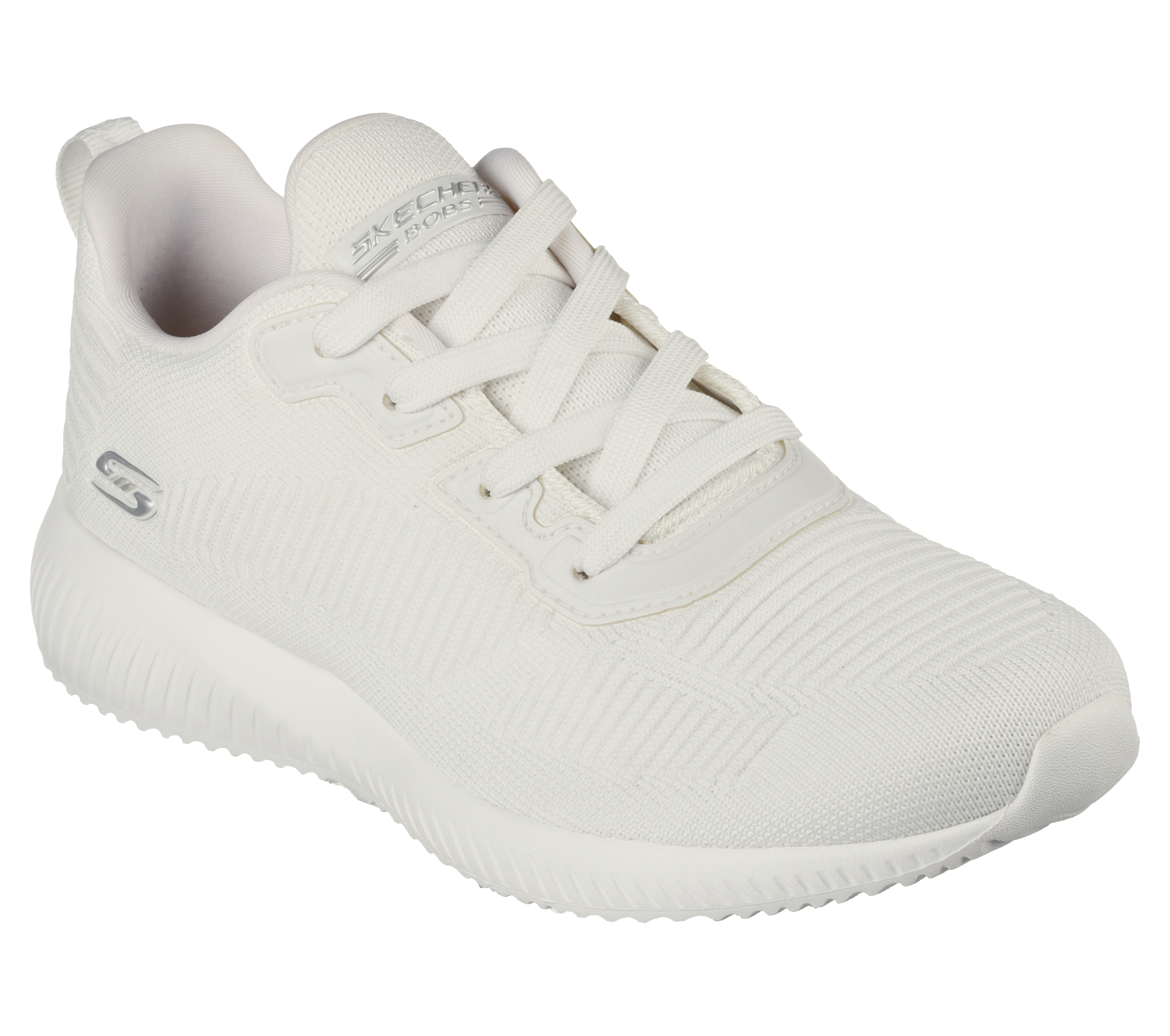 skechers bobs squad tough talk lace up trainers