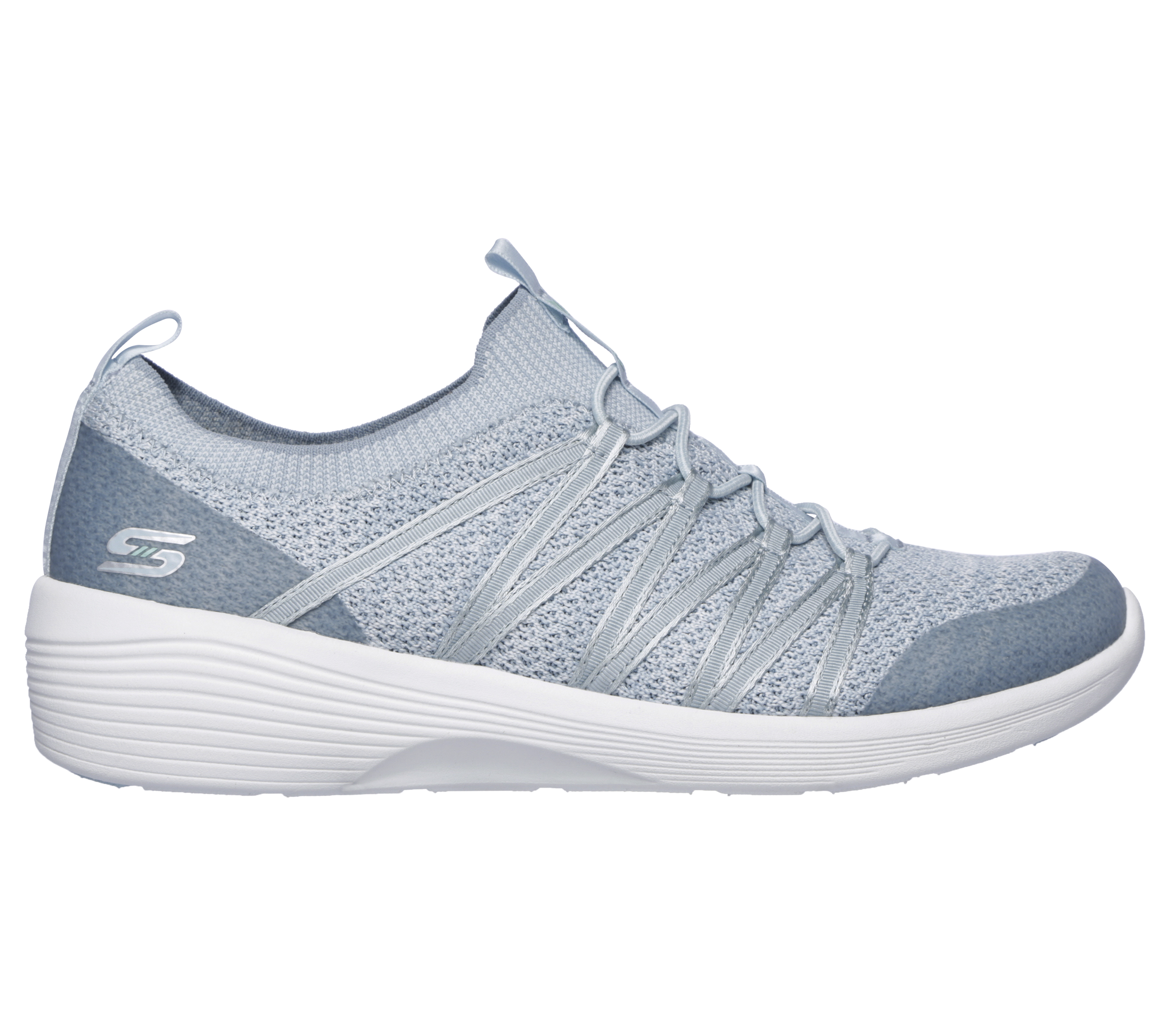 skechers st knitted trainers ladies