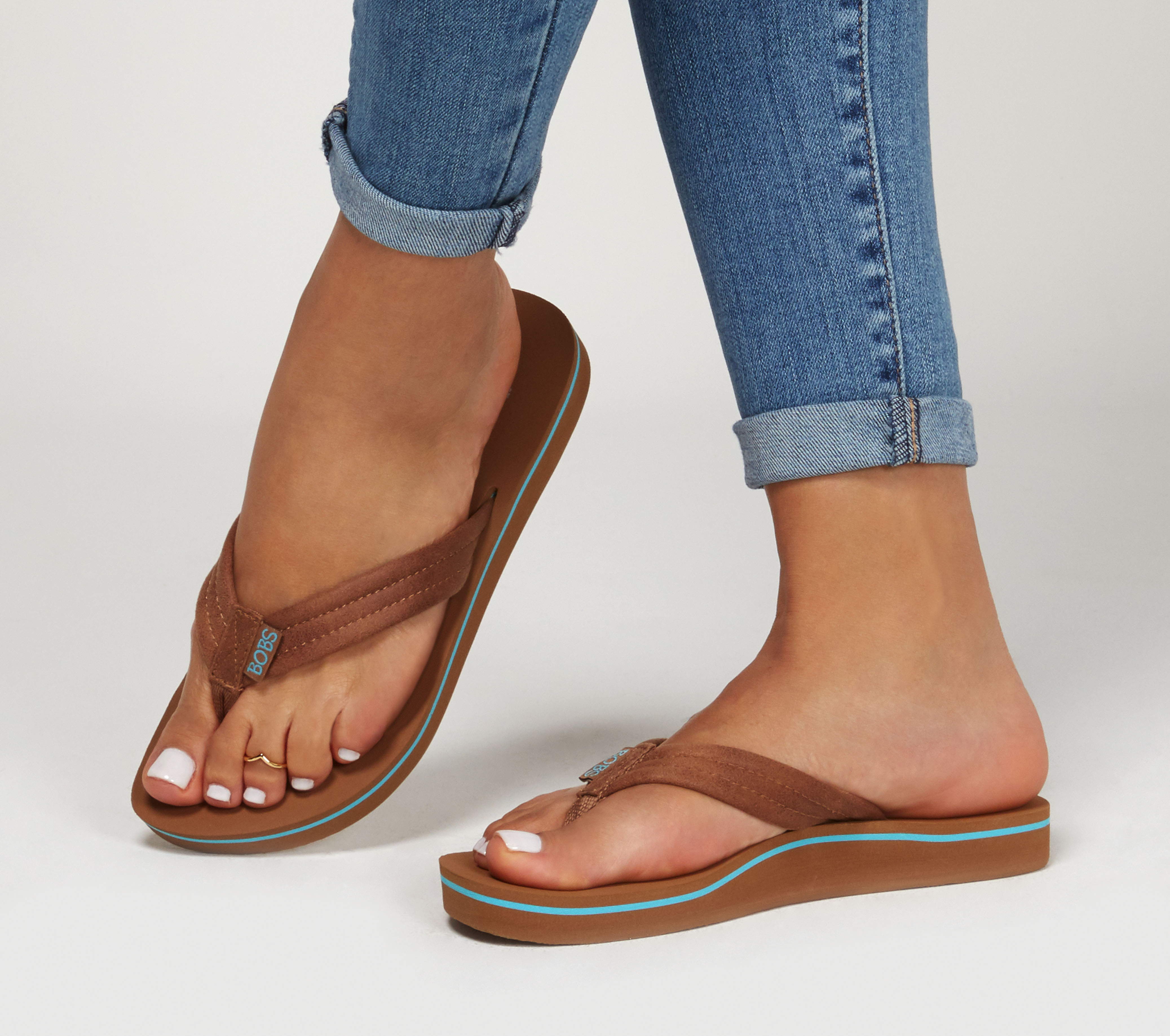 skechers bobs sunset flip flops