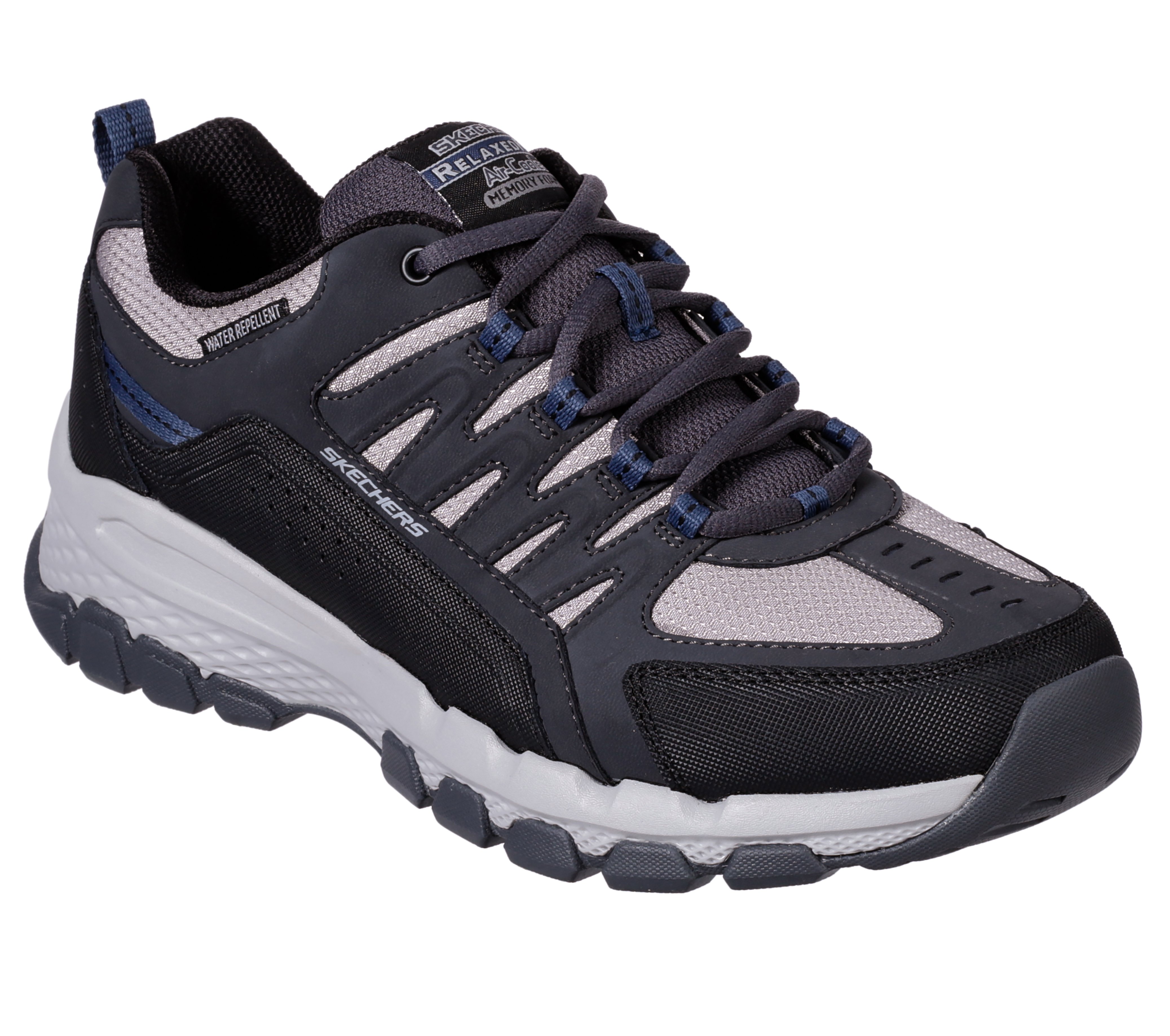 skechers relaxed fit outland 2.0 men's water resistant sneakers