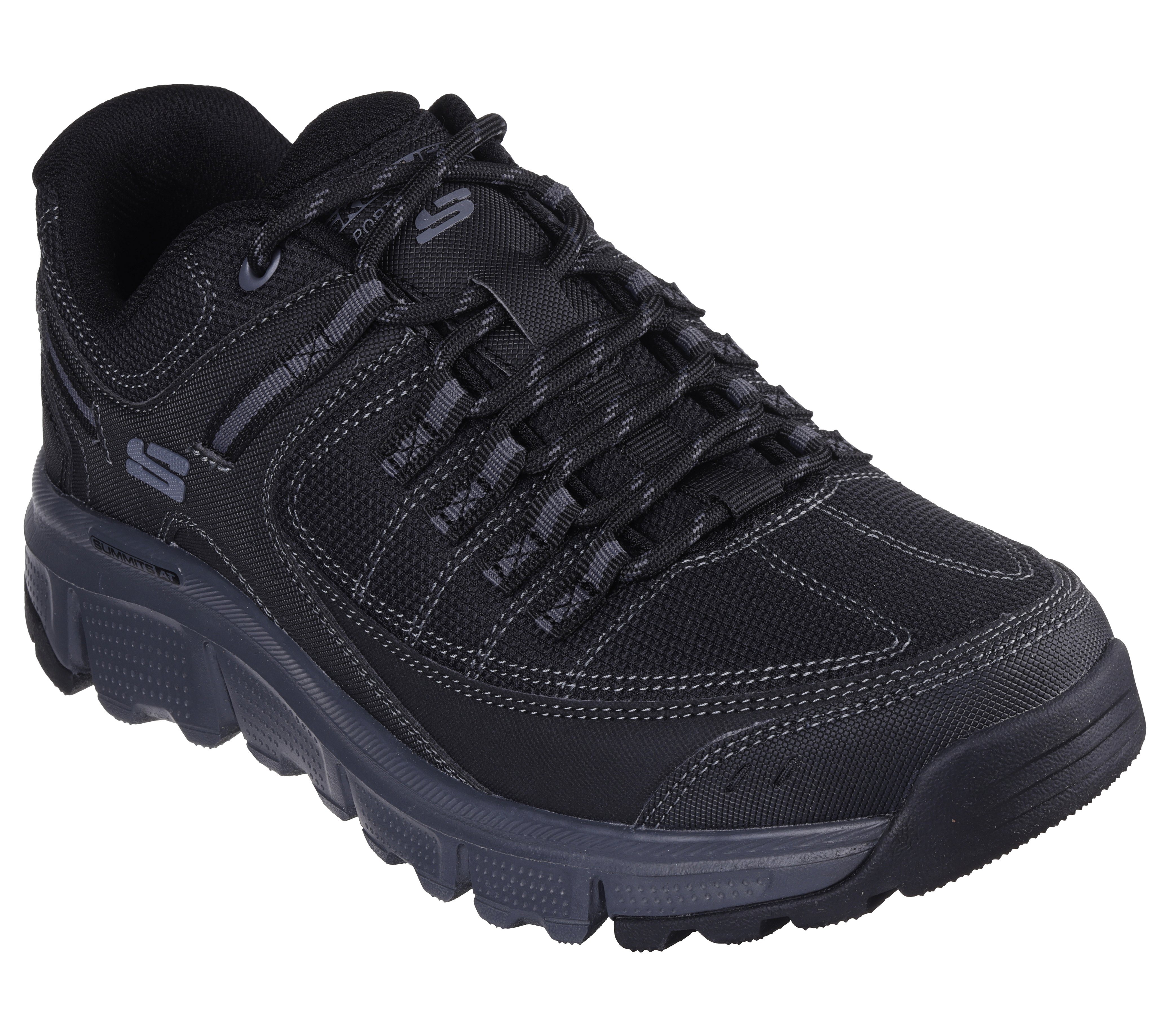 Skechers summits black discount