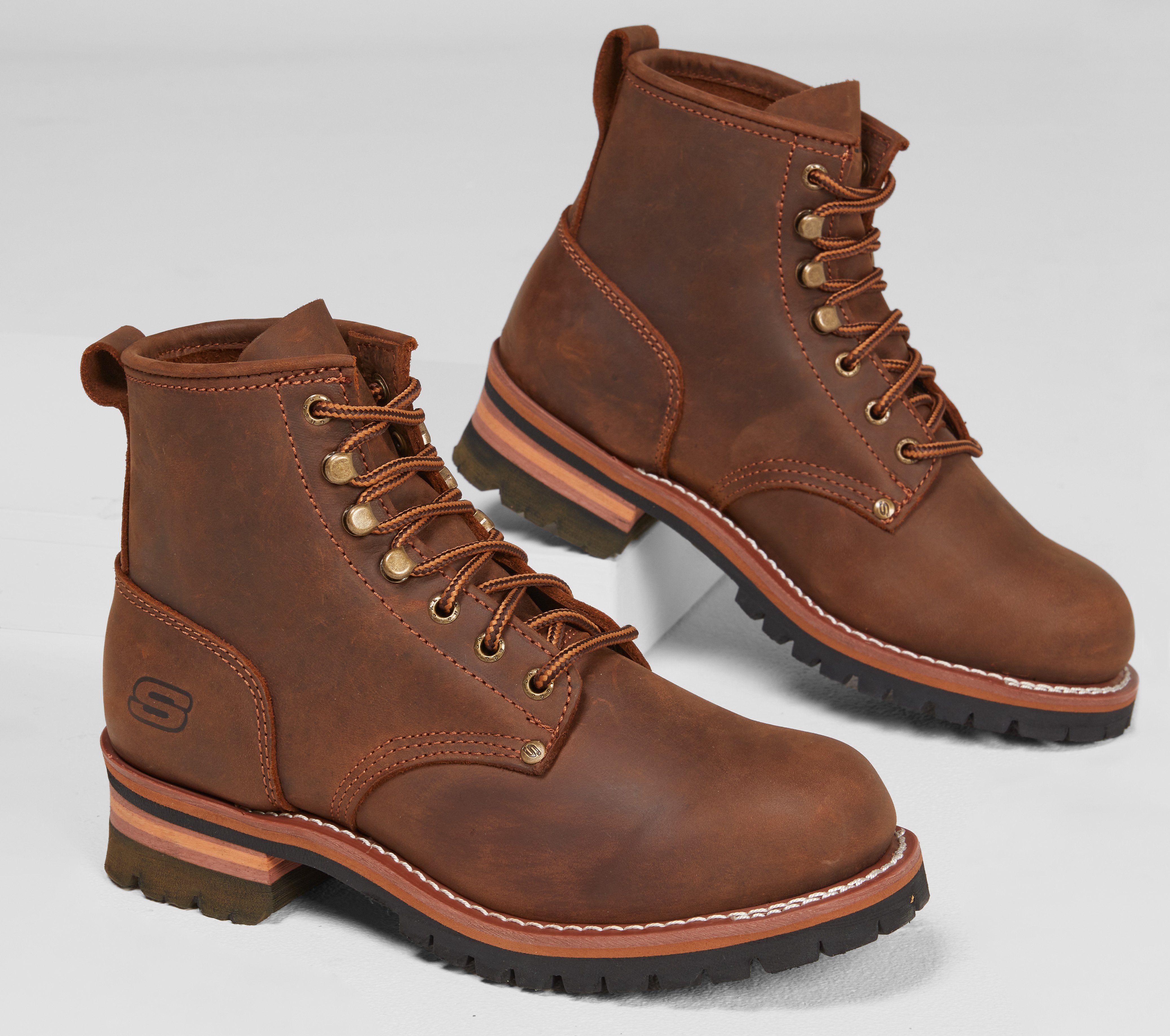 skechers cascades brown