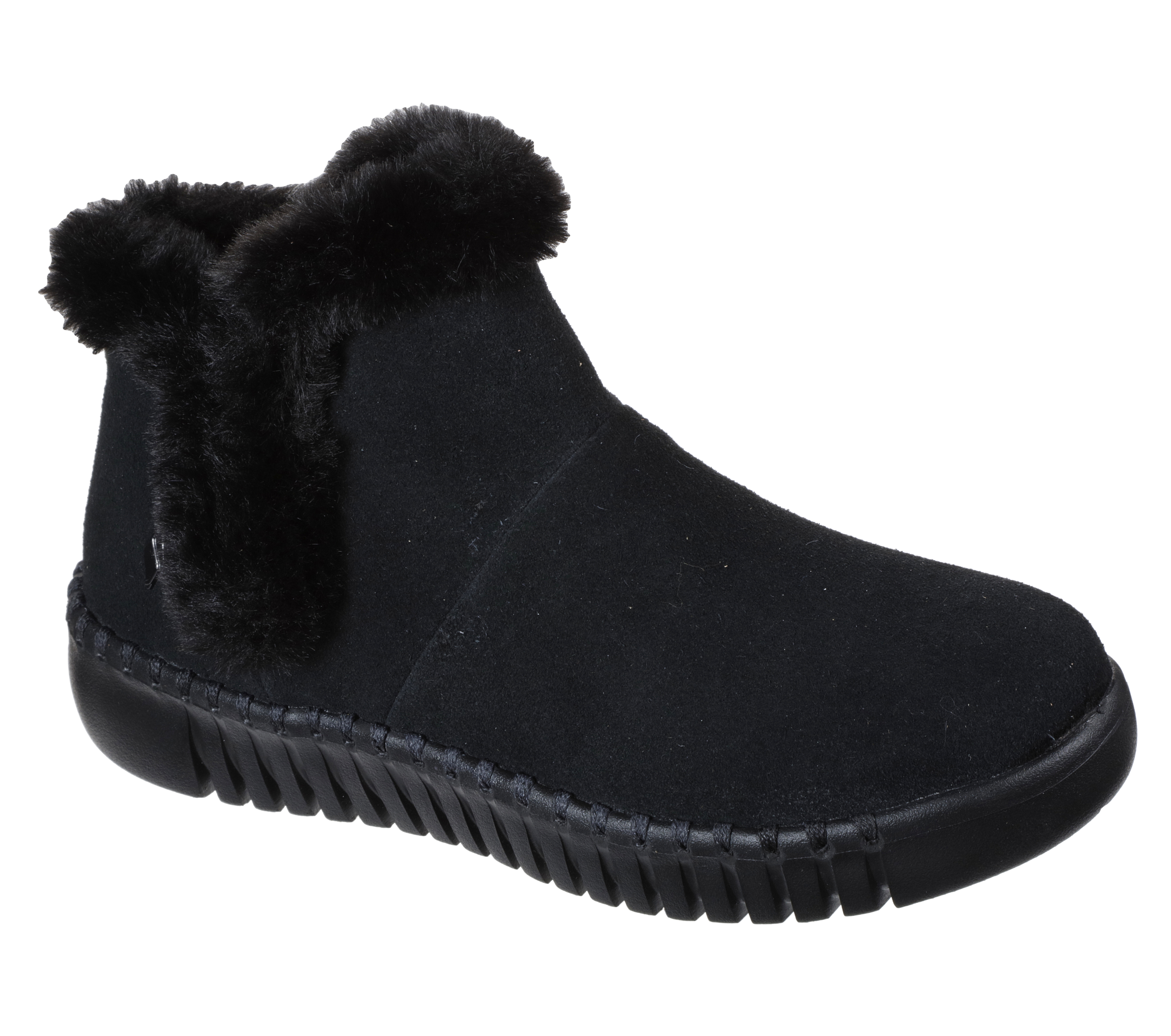 skechers go walk suede ankle boots