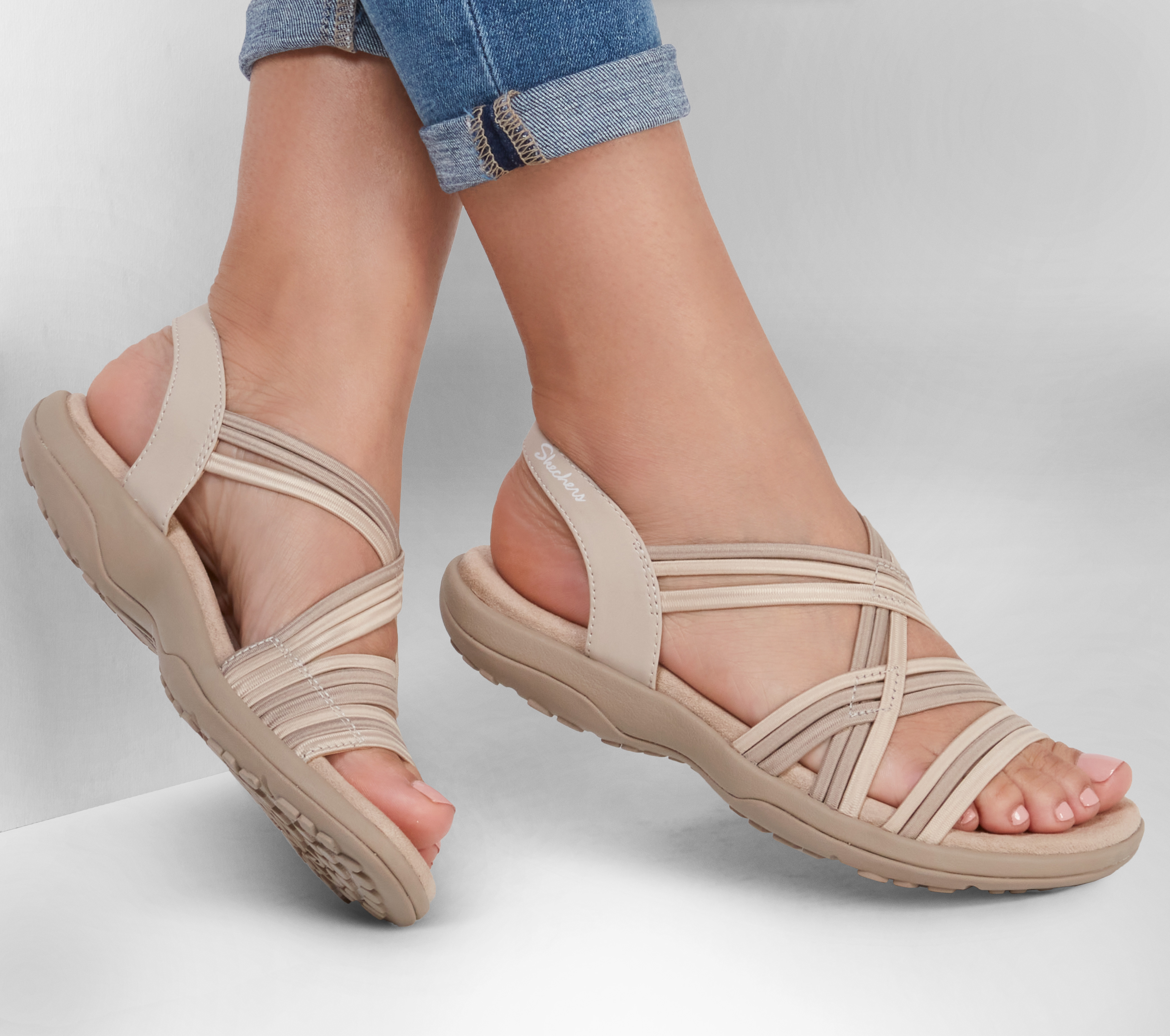 Skechers stretch sandals new arrivals