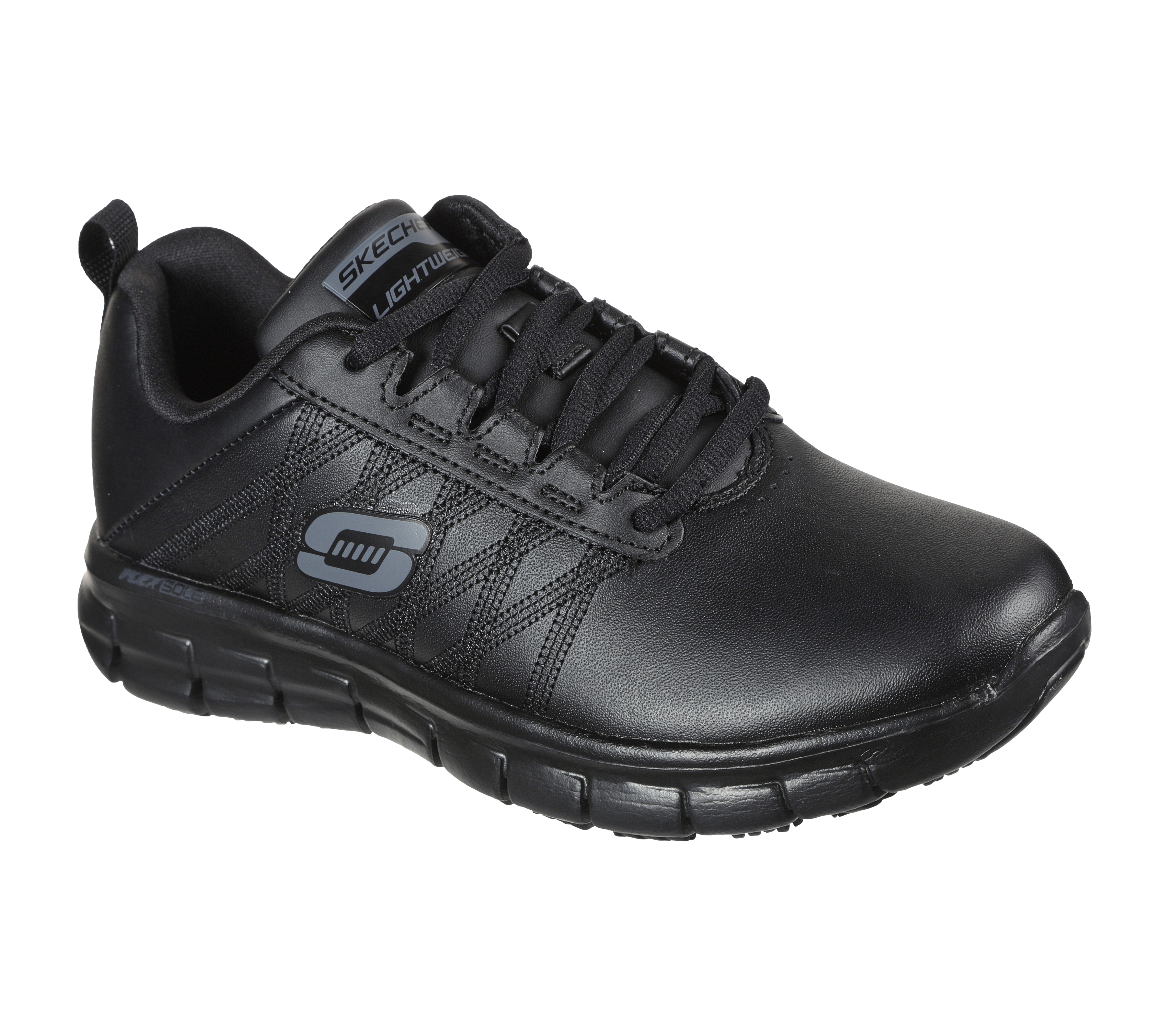 skechers women's sure track safety shoes