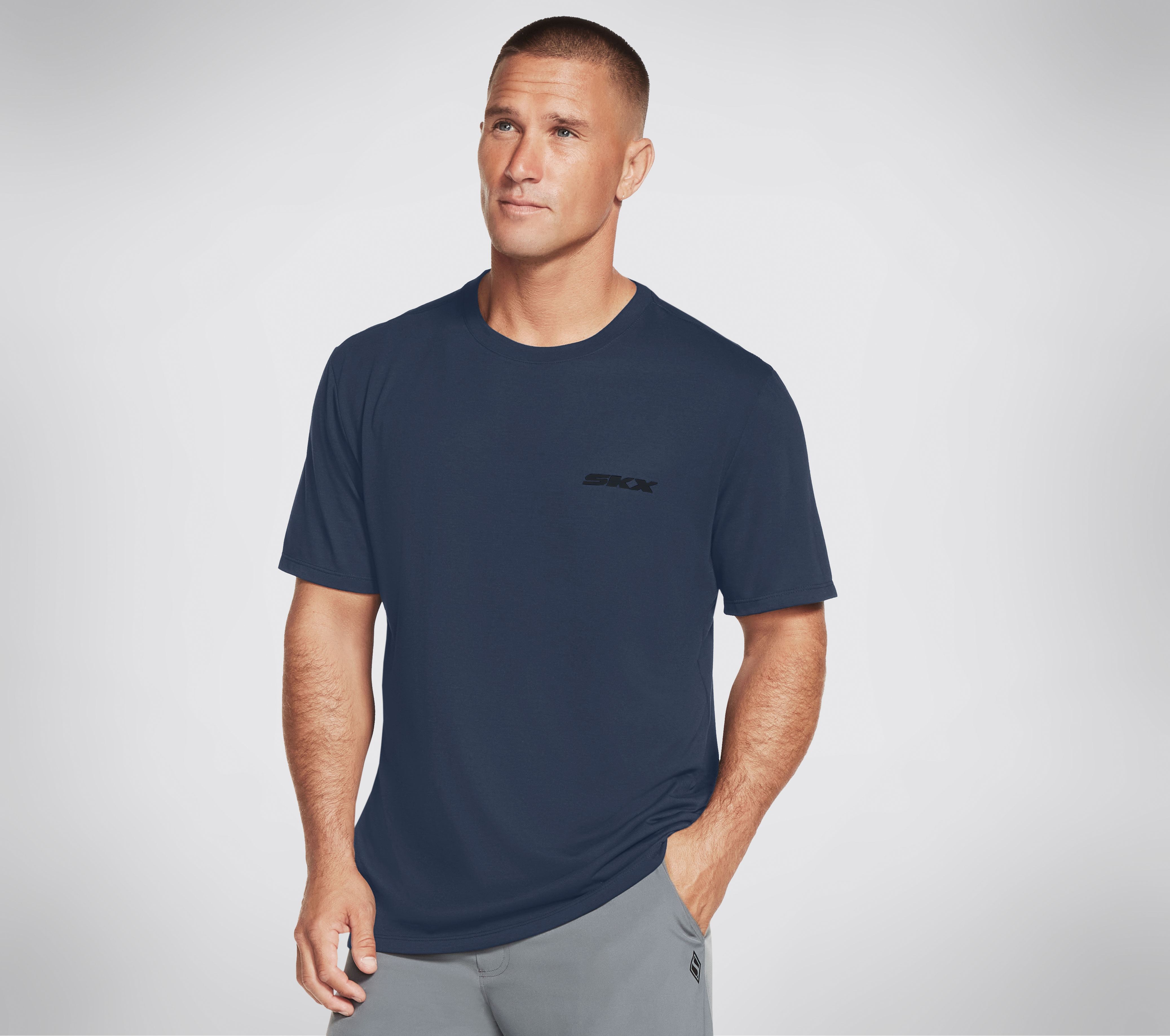 Visita lo Store di SkechersSkechers Godri-Maglietta Premium Skx T-Shirt Uomo 