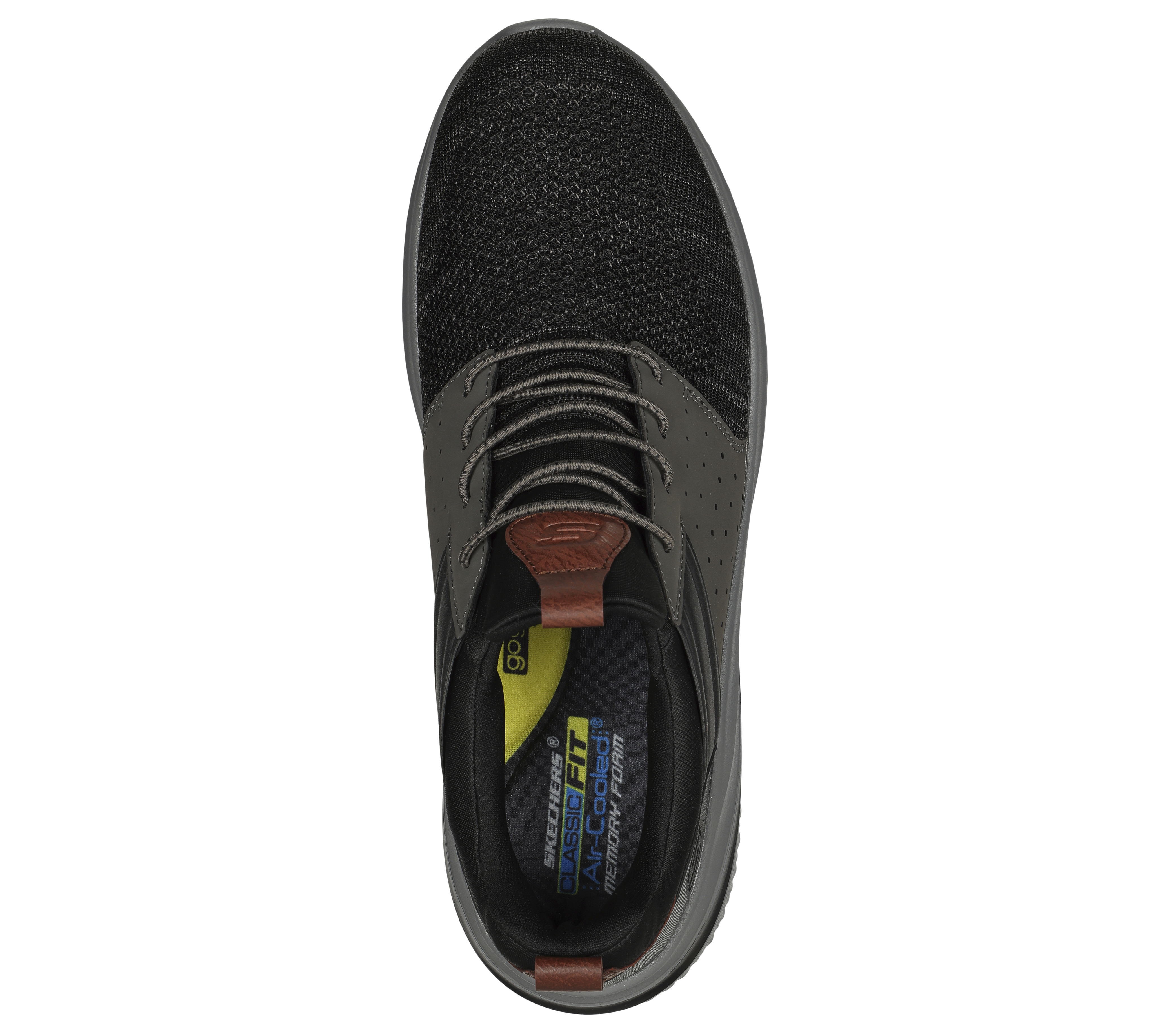 skechers delson wide fit