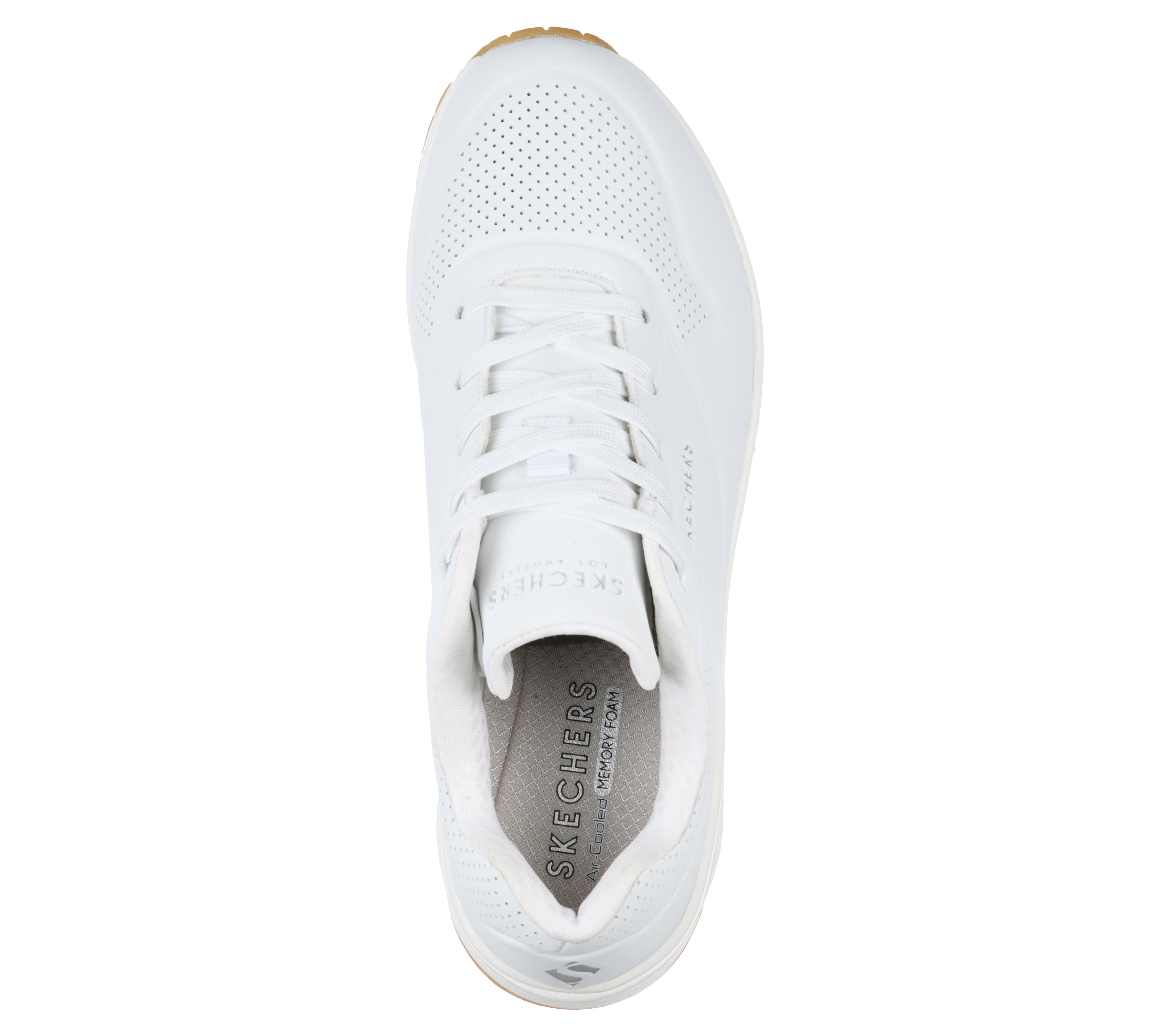 white skechers memory foam