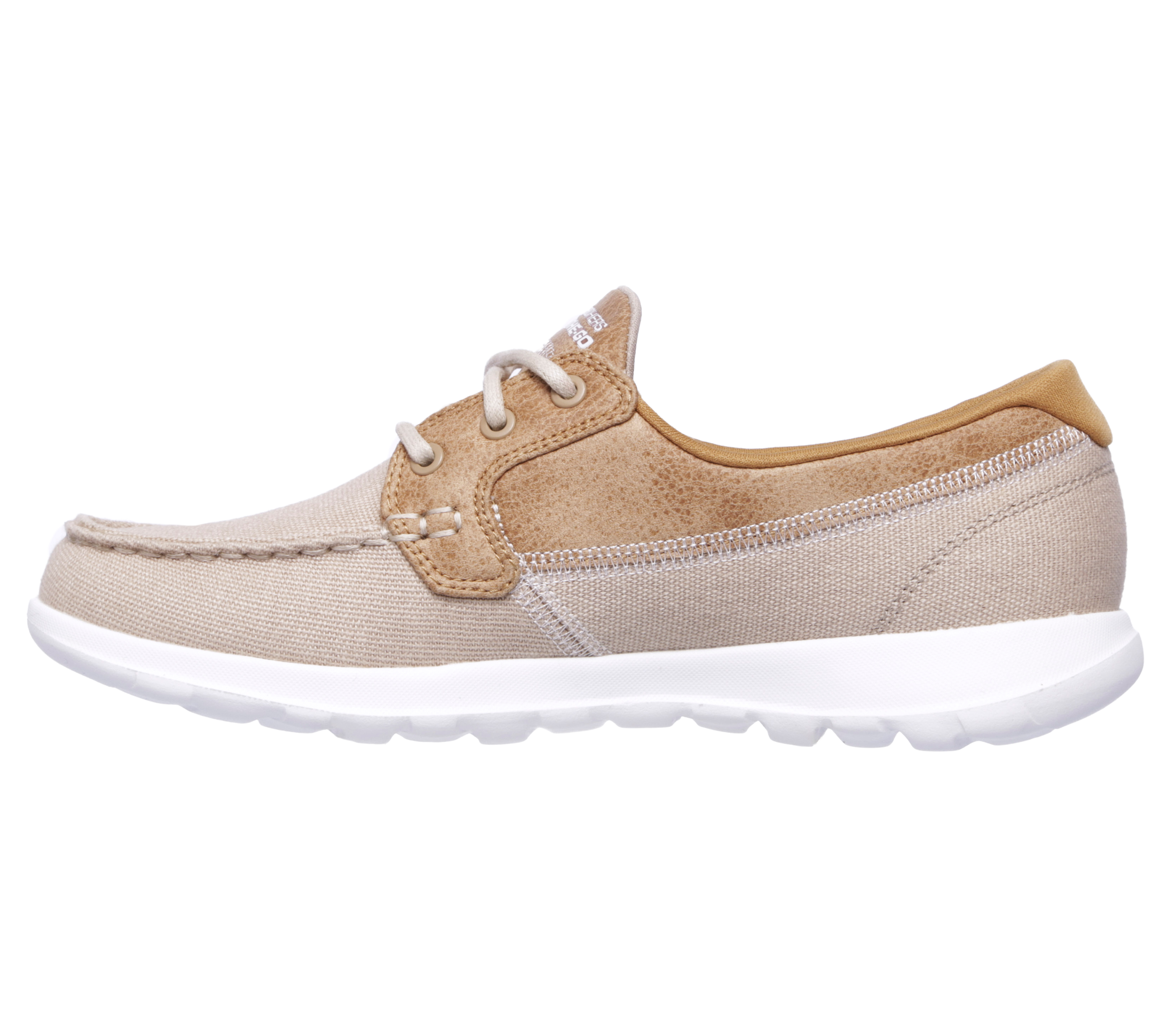 skechers on the go lace-up lightweight boat shoes