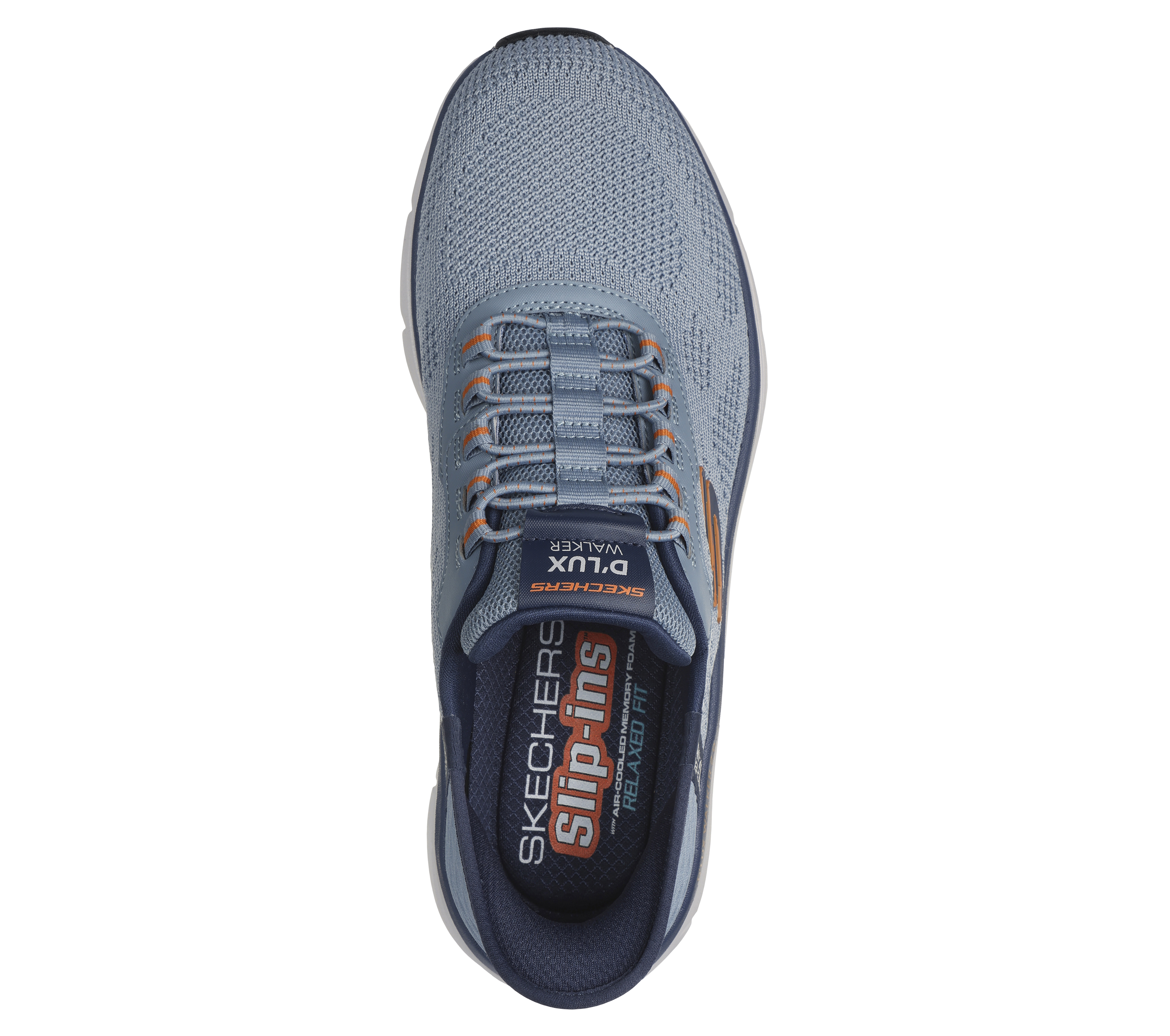 Skechers Sport Slip Ins RF D Lux Walker 2.0 Men s Sneaker Slate Size 10