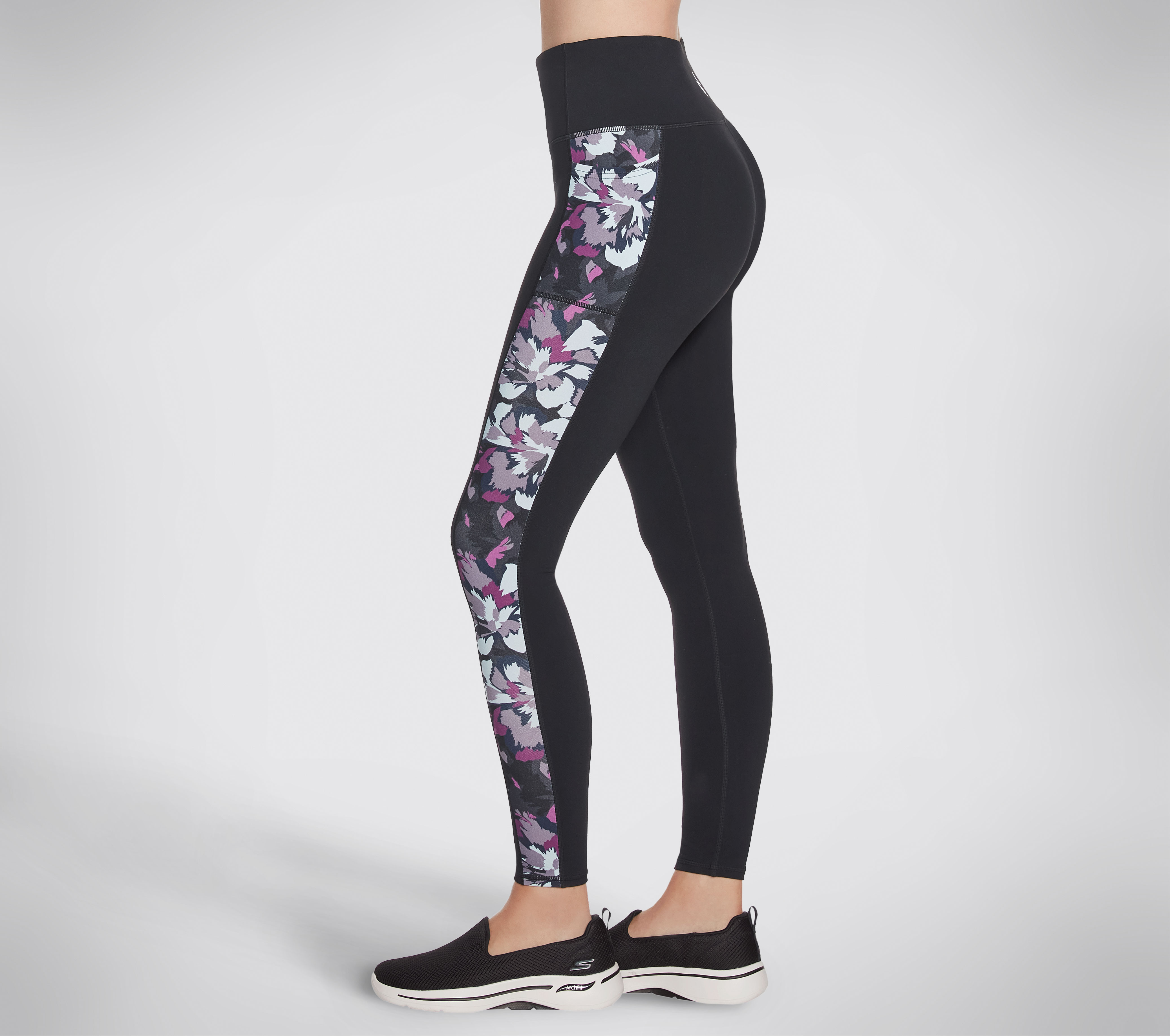 Skechers GO WALK Orchid Bloom HW Legging | SKECHERS