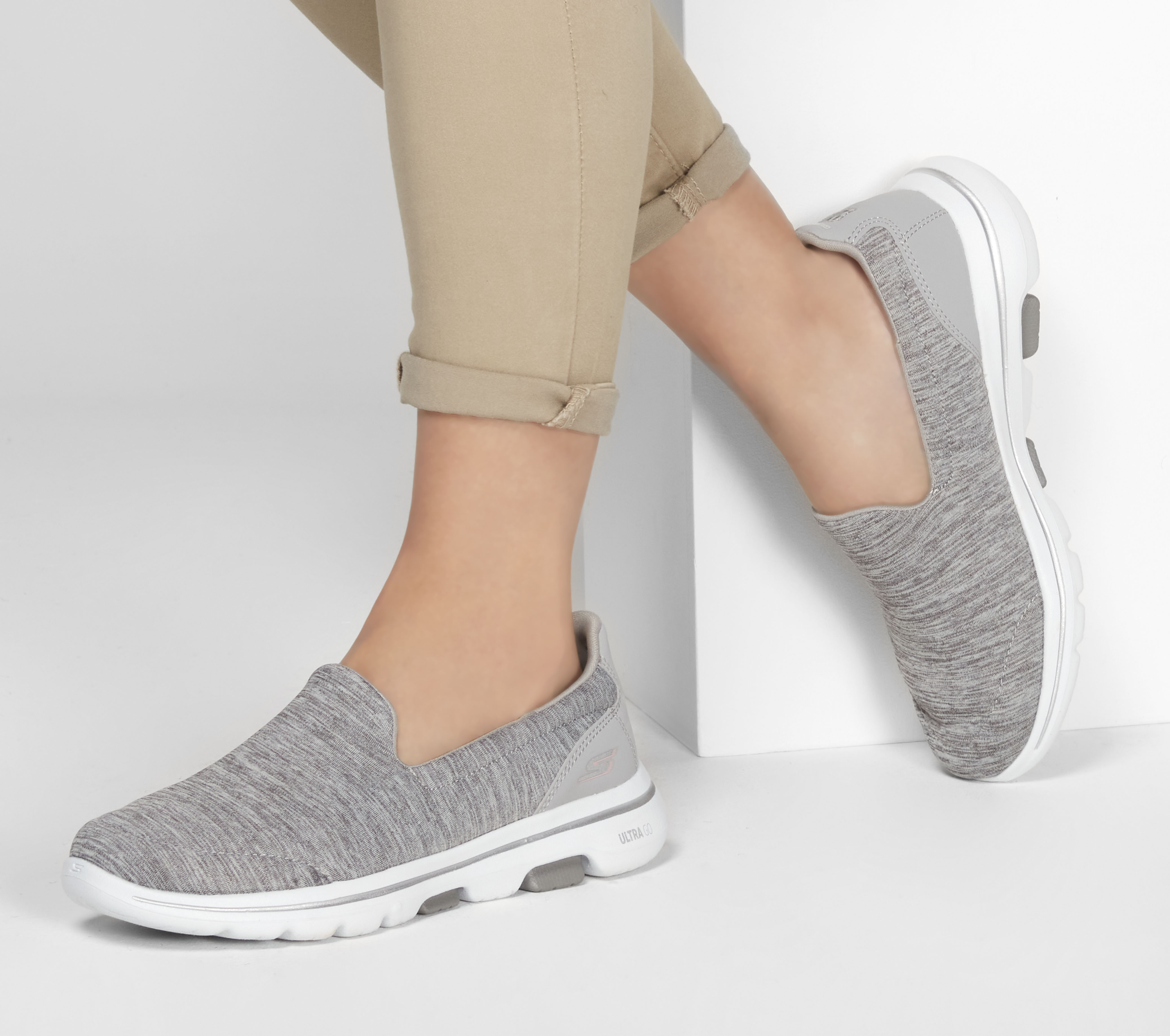 skechers on the go grey