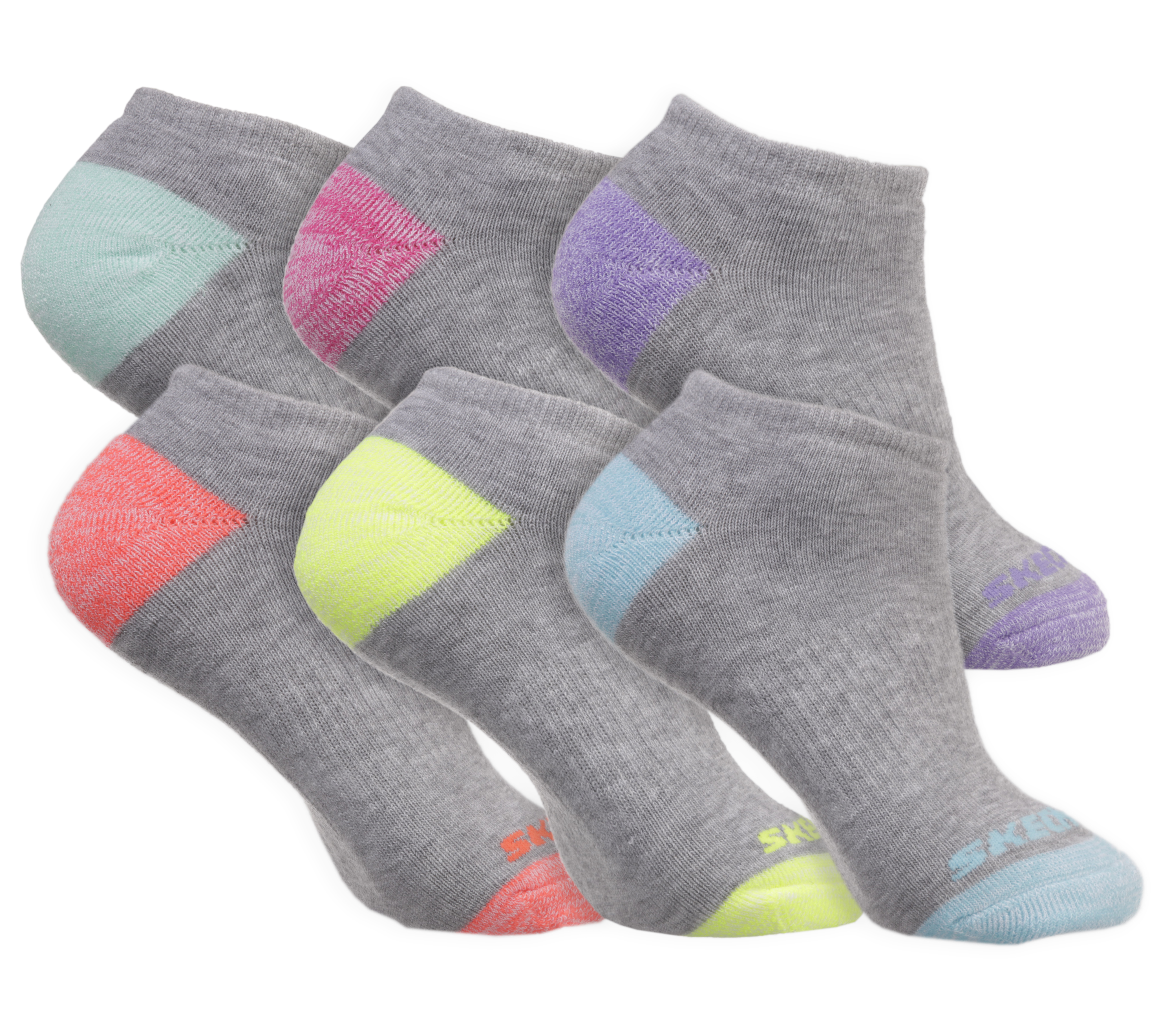 Shop the 6 Pack Low Cut Walking Socks 