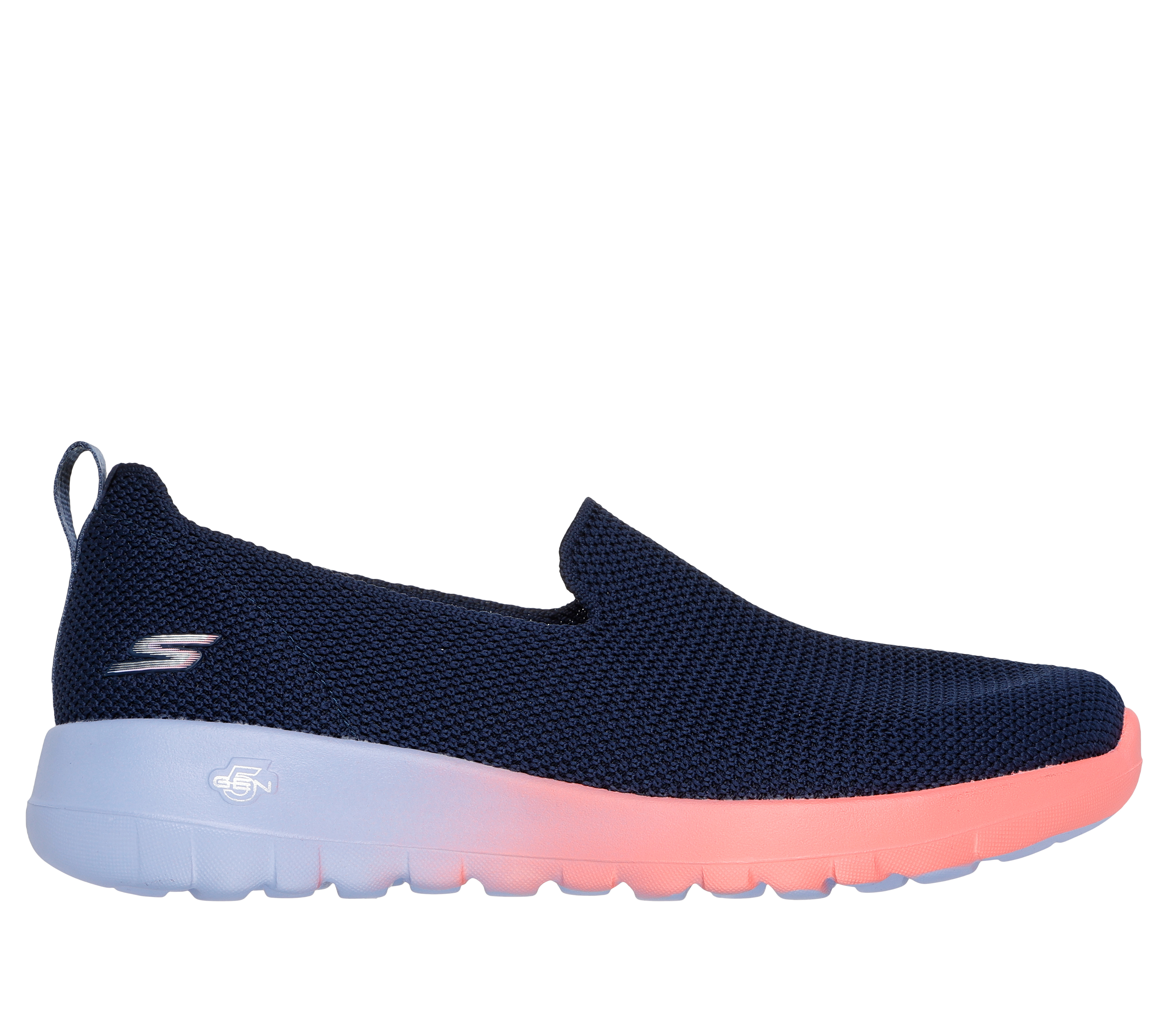 Skechers Women's GO WALK Joy - Nalini Slip-On Shoes Size 6.0 Navy Textile/Synthetic Vegan Machine Washable