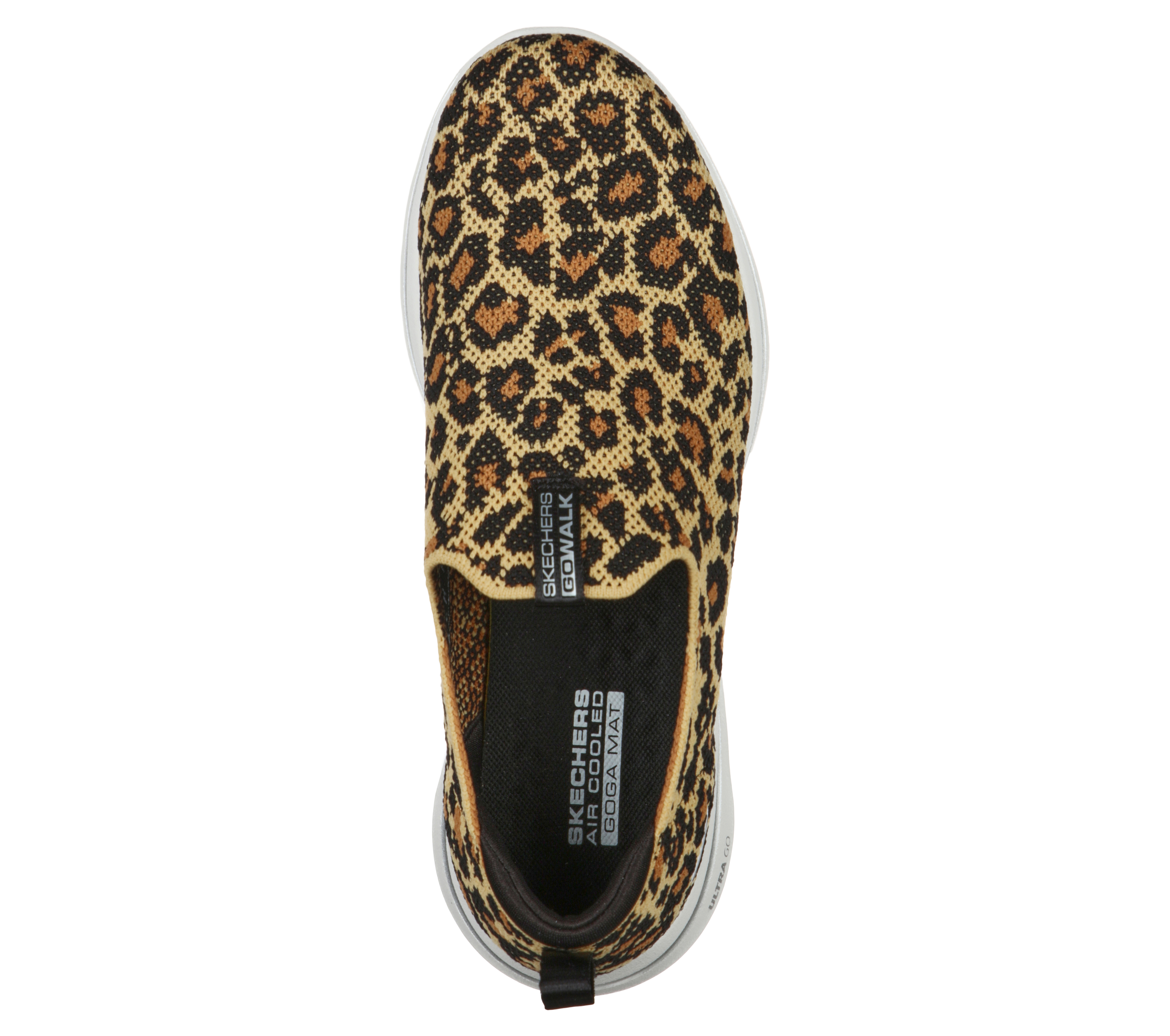 leopard skechers go walk
