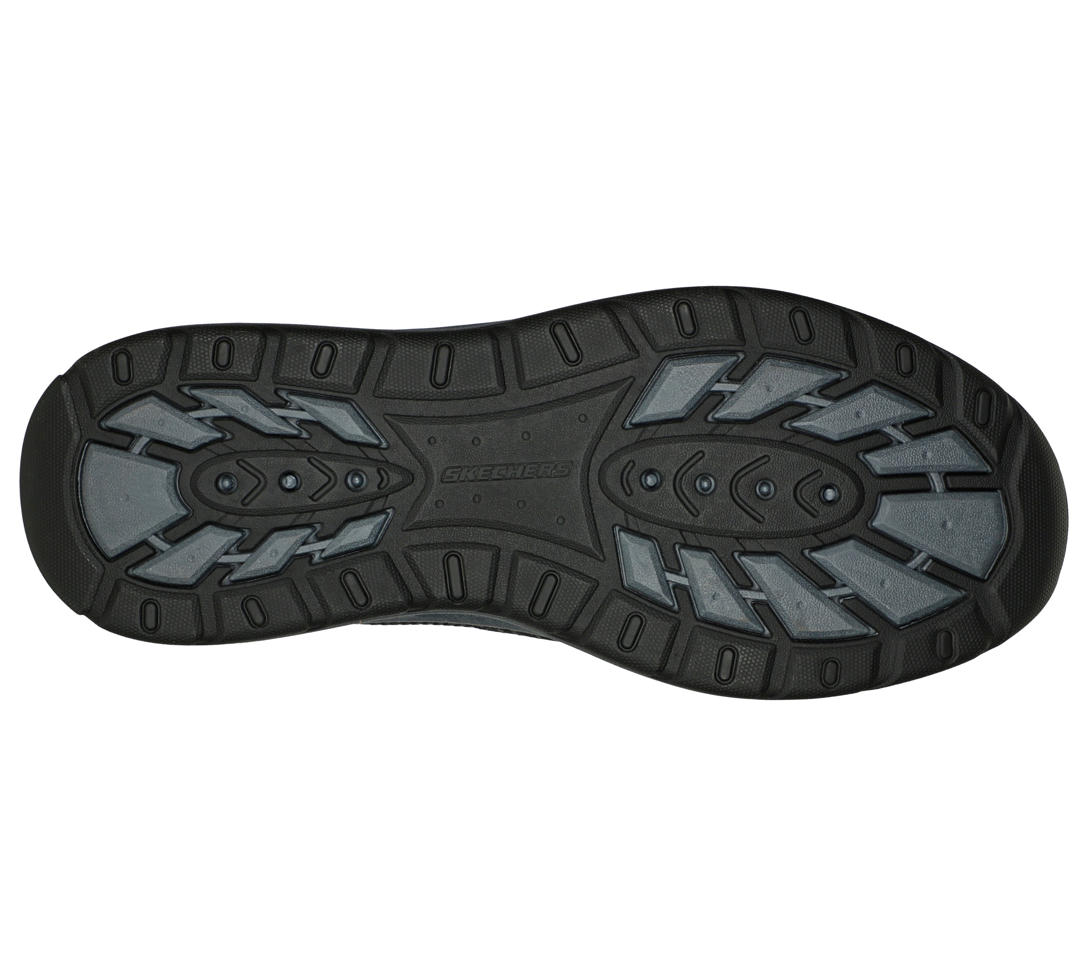 Skechers Relaxed Fit Cohagen Knit Walk Men s Shoes Size 10.5 XW Black